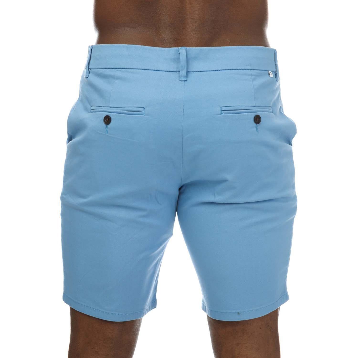 Blue - Farah - Basset Chino Short - 2