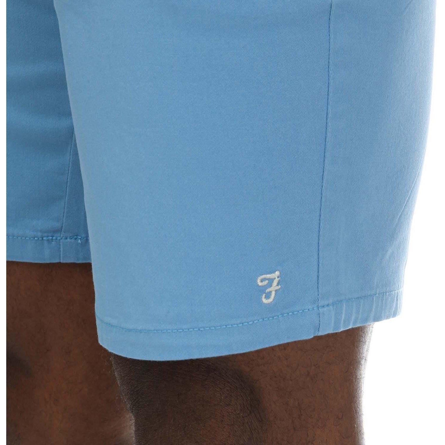 Blue - Farah - Basset Chino Short - 4