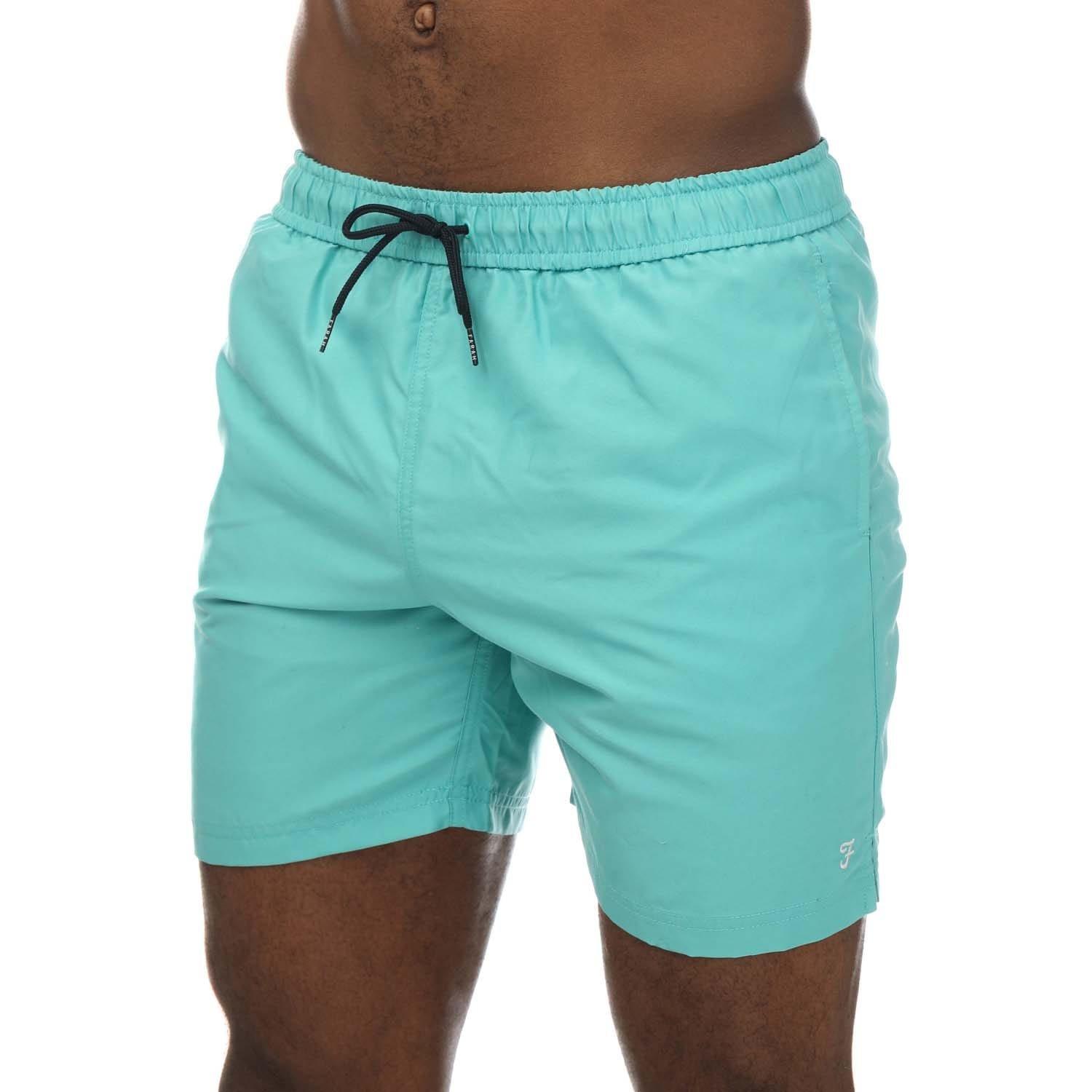 Green - Farah - Owen Plain Swim Short - 1