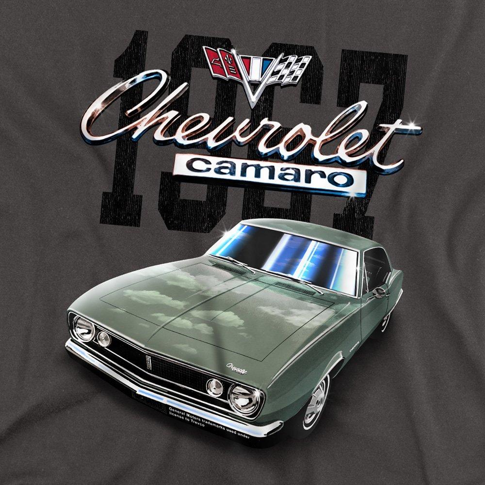 Grey - Other - Chevrolet Classic Camaro Long Sleeve T-Shirt Char - 2