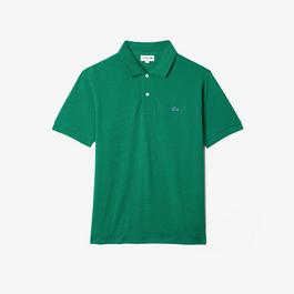 Lacoste Classic Fit Speckled Print Cotton Pique Polo Shirt