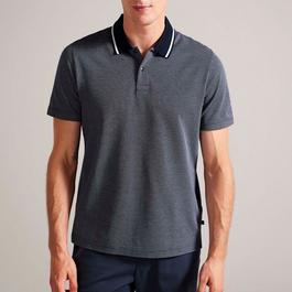 Ted Baker Arts Mini Jacquard Stitch Polo