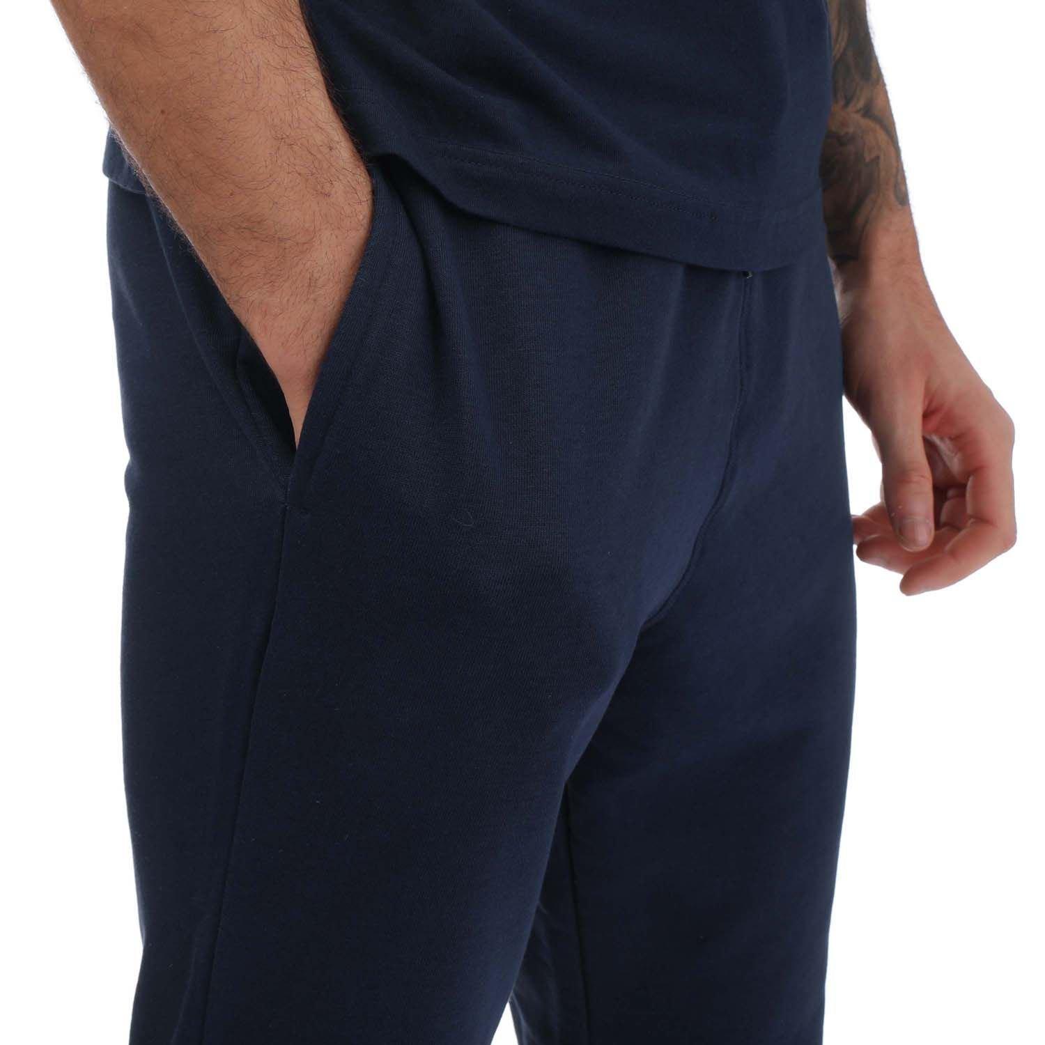 Navy - Reebok - Identity French Terry Joggers - 4