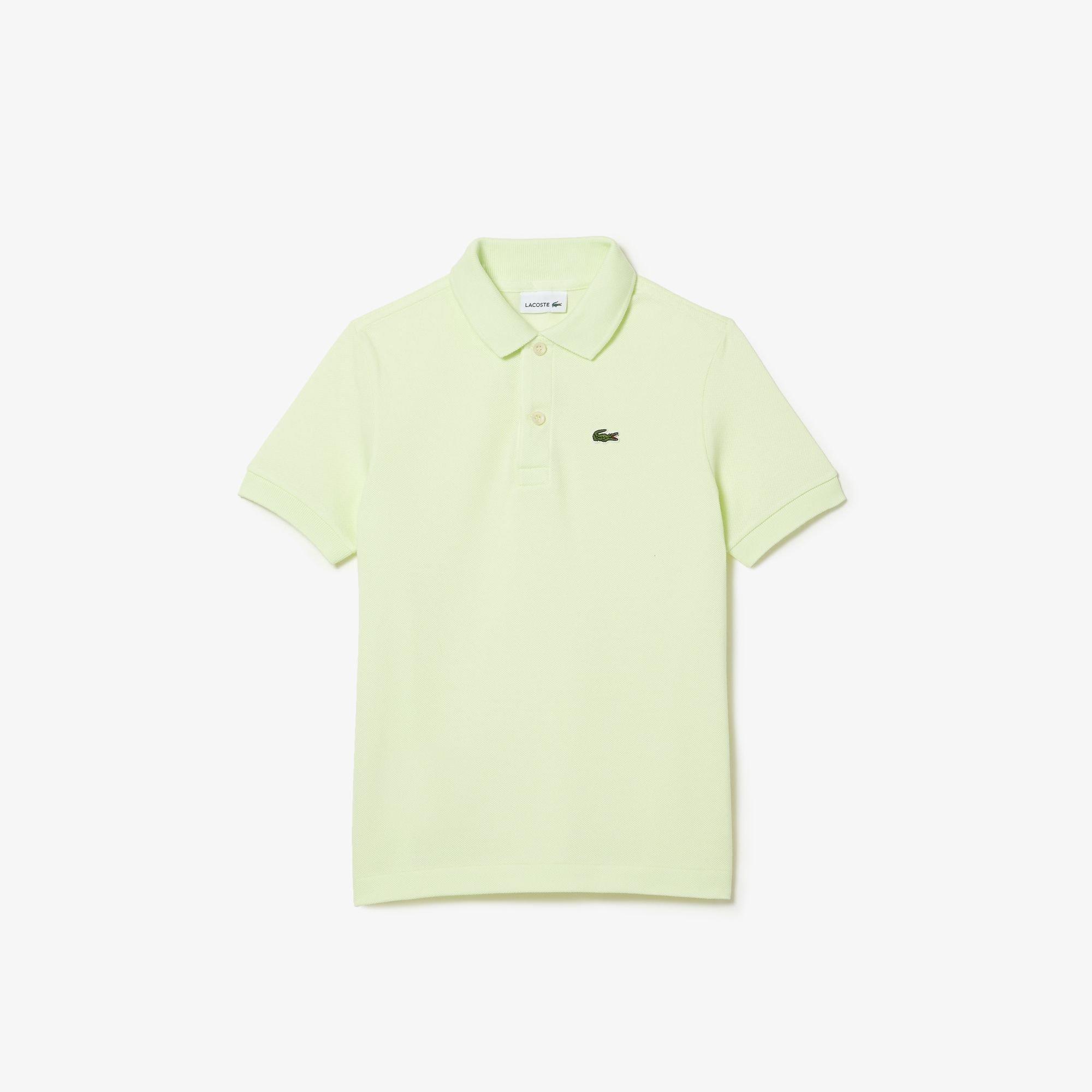 Yellow - Lacoste - Regular Fit Polo Shirt - 1