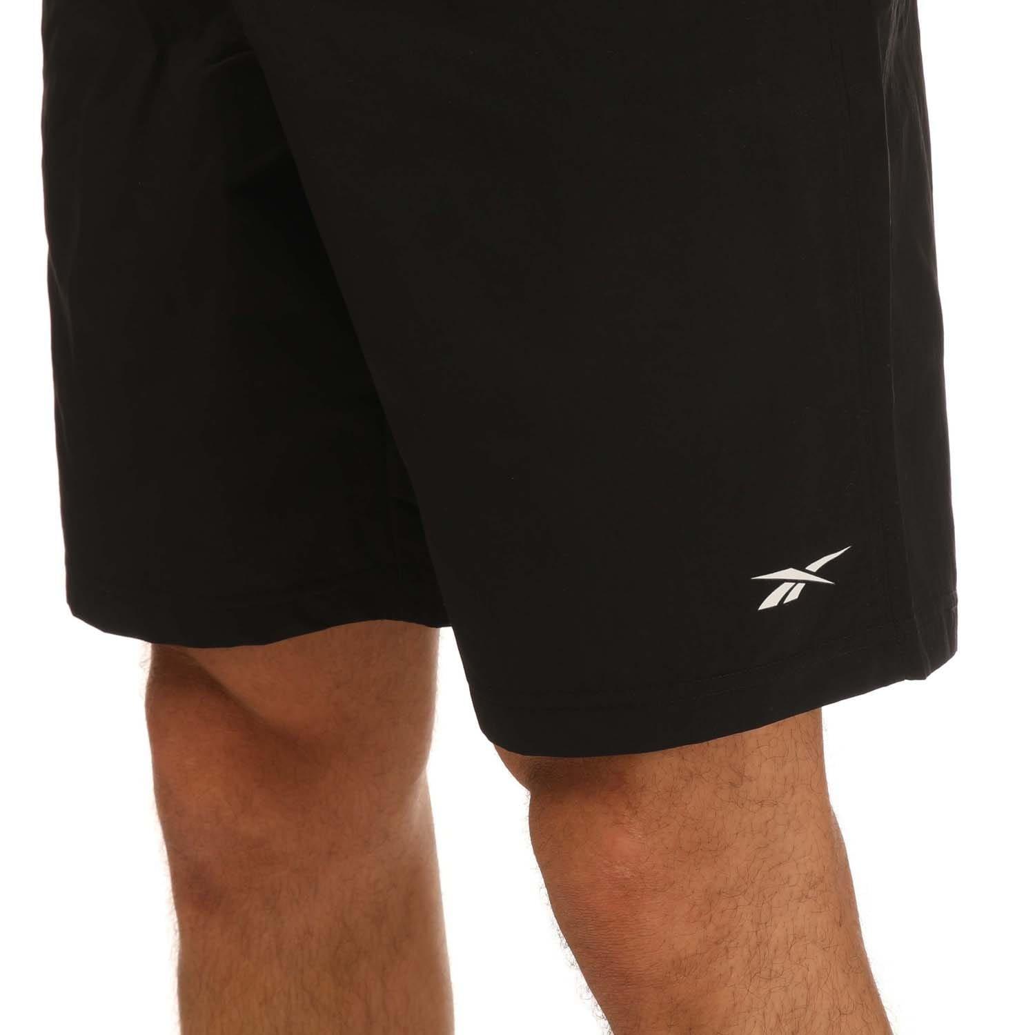 Black - Reebok - Training Essentials Utility Shorts - 4