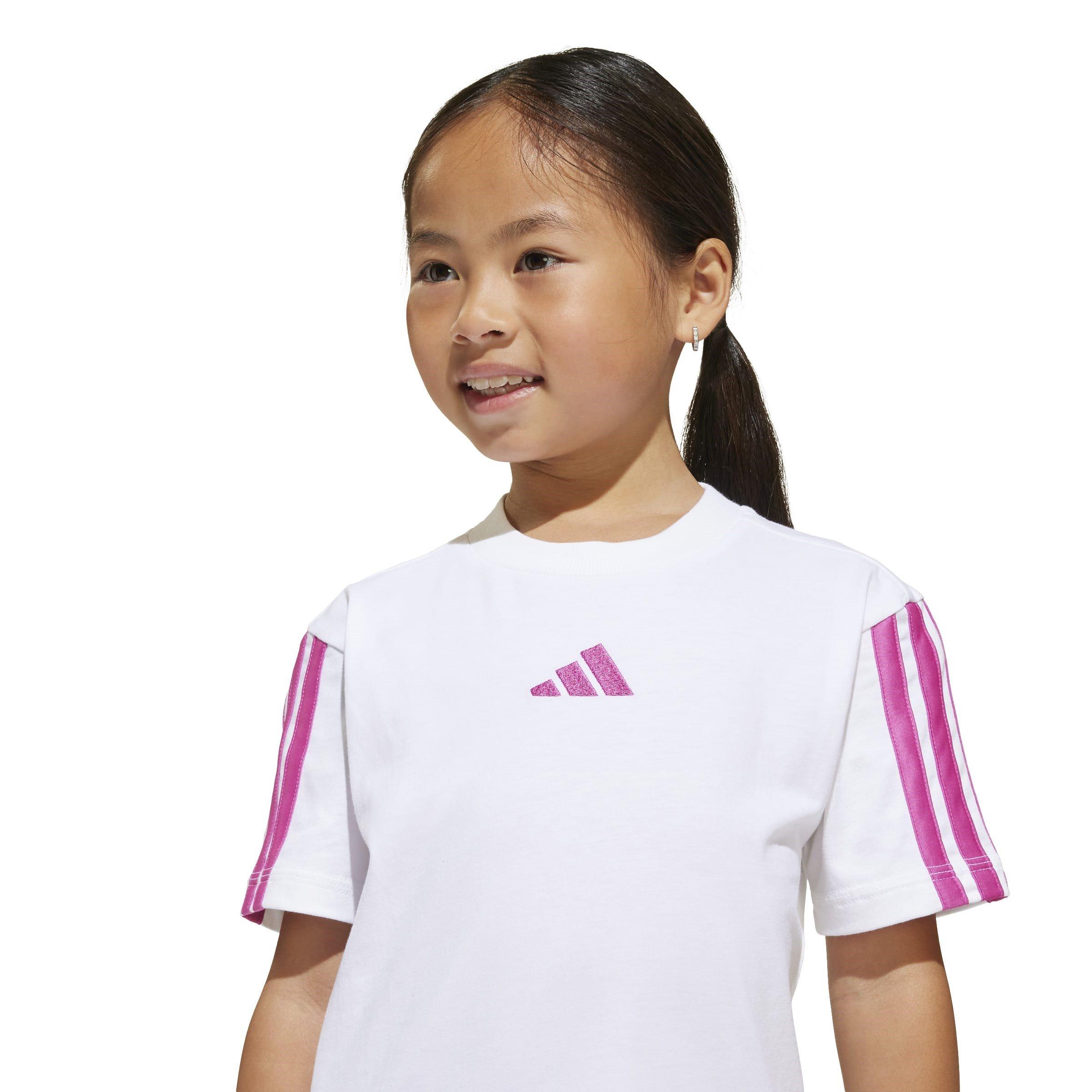 Hvid/Rosa - adidas - Essentials Tee Set Kids - 9