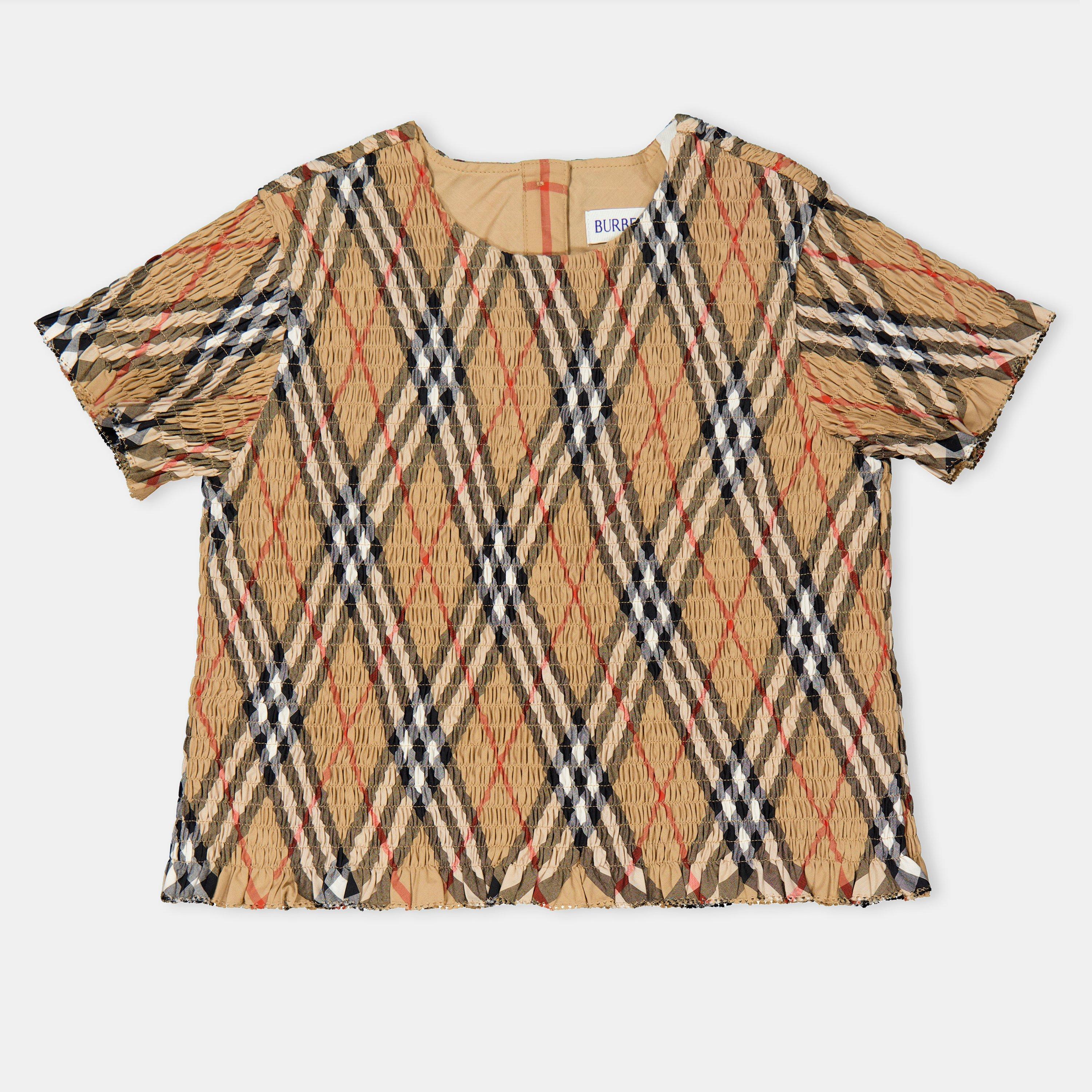 Burberry Madeline Top Juniors - Sand B9368 - Size 6Y
