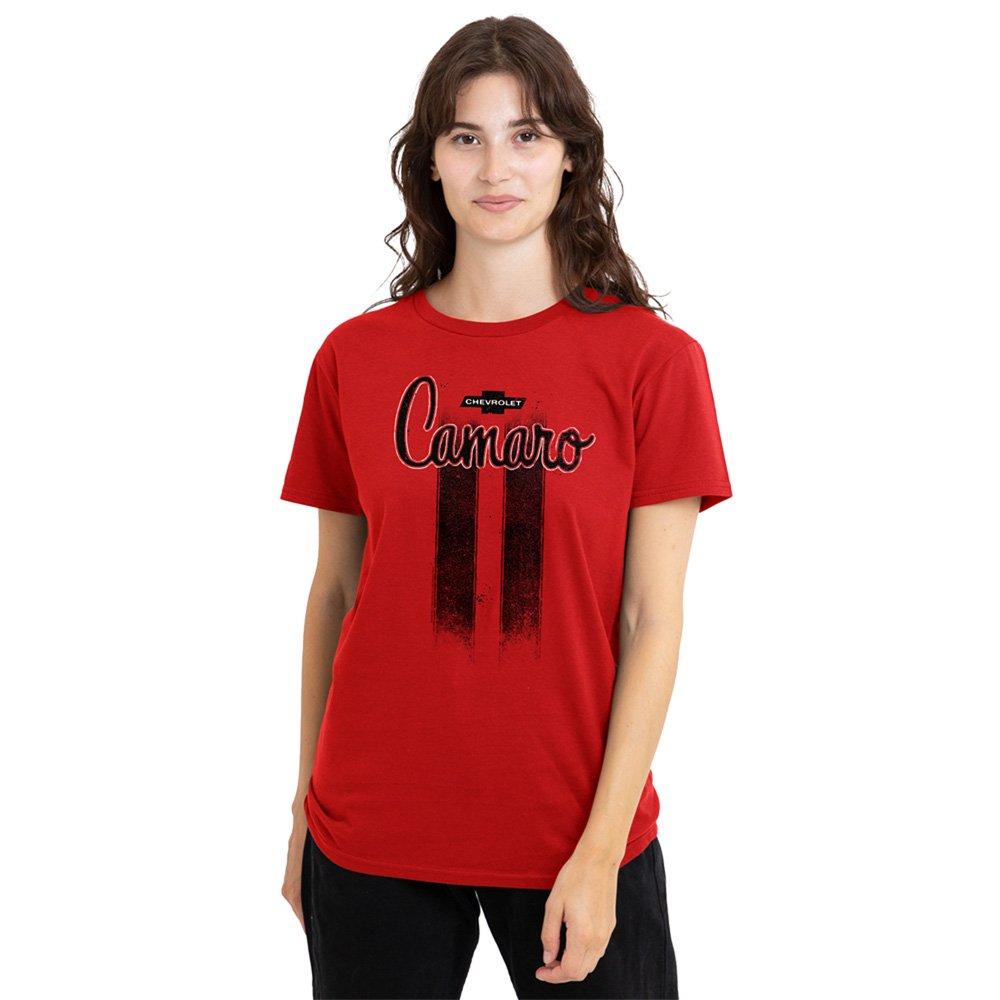 Red - Other - Chevrolet Camaro Stripes T-Shirt Red - 1