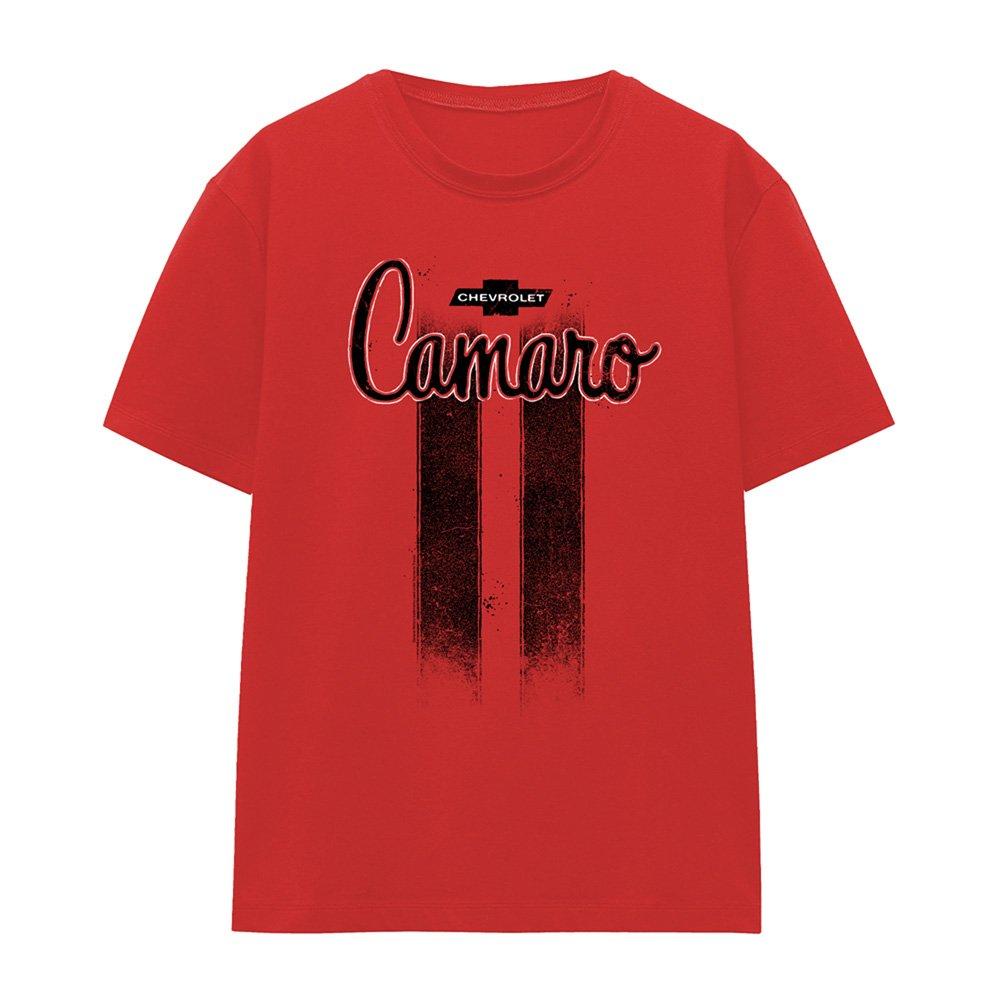 Red - Other - Chevrolet Camaro Stripes T-Shirt Red - 4