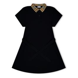 Burberry Infant Girls' Check Astrid Polo Dress