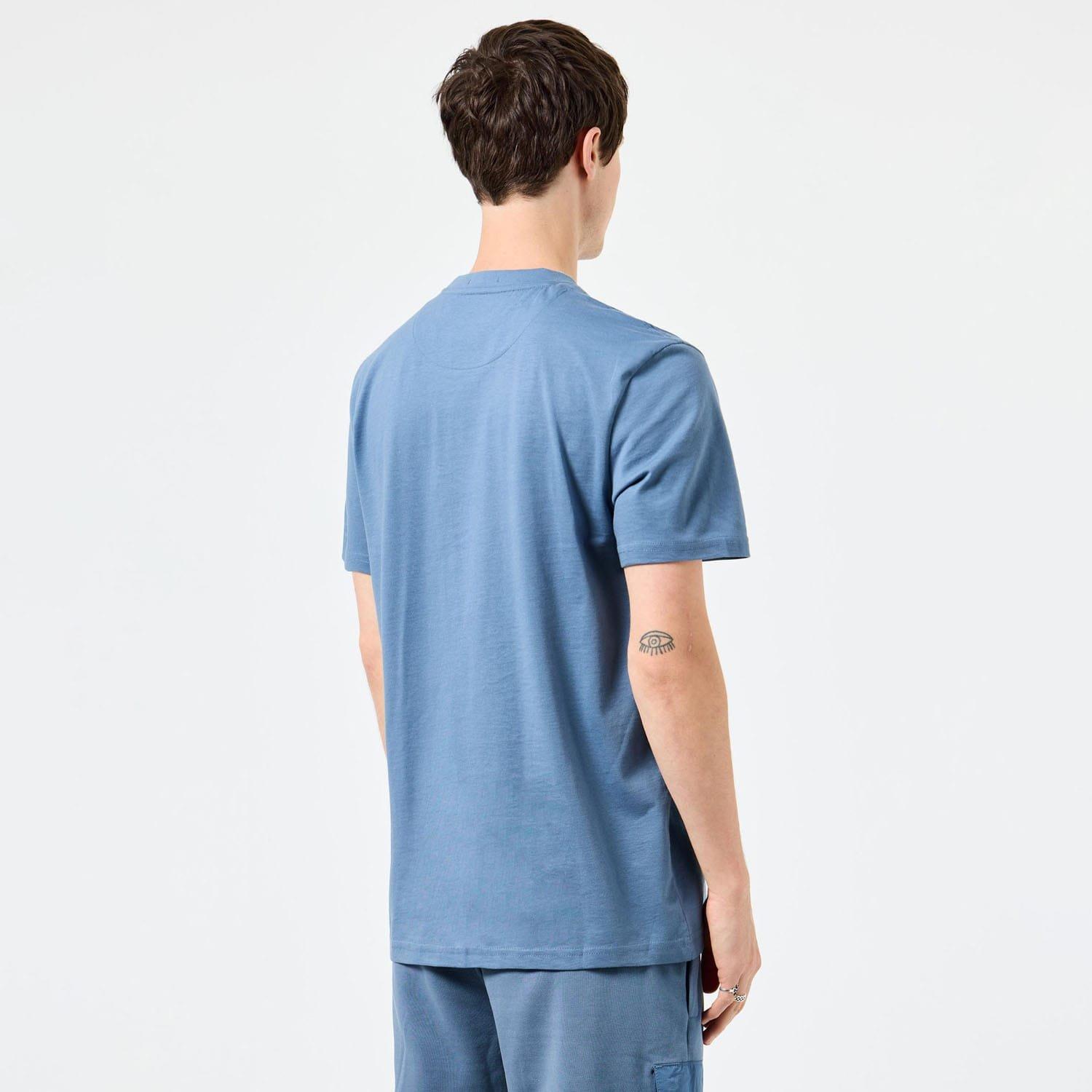 Blue - Weekend Offender - Takaji Parachute Pocket Tee - 2