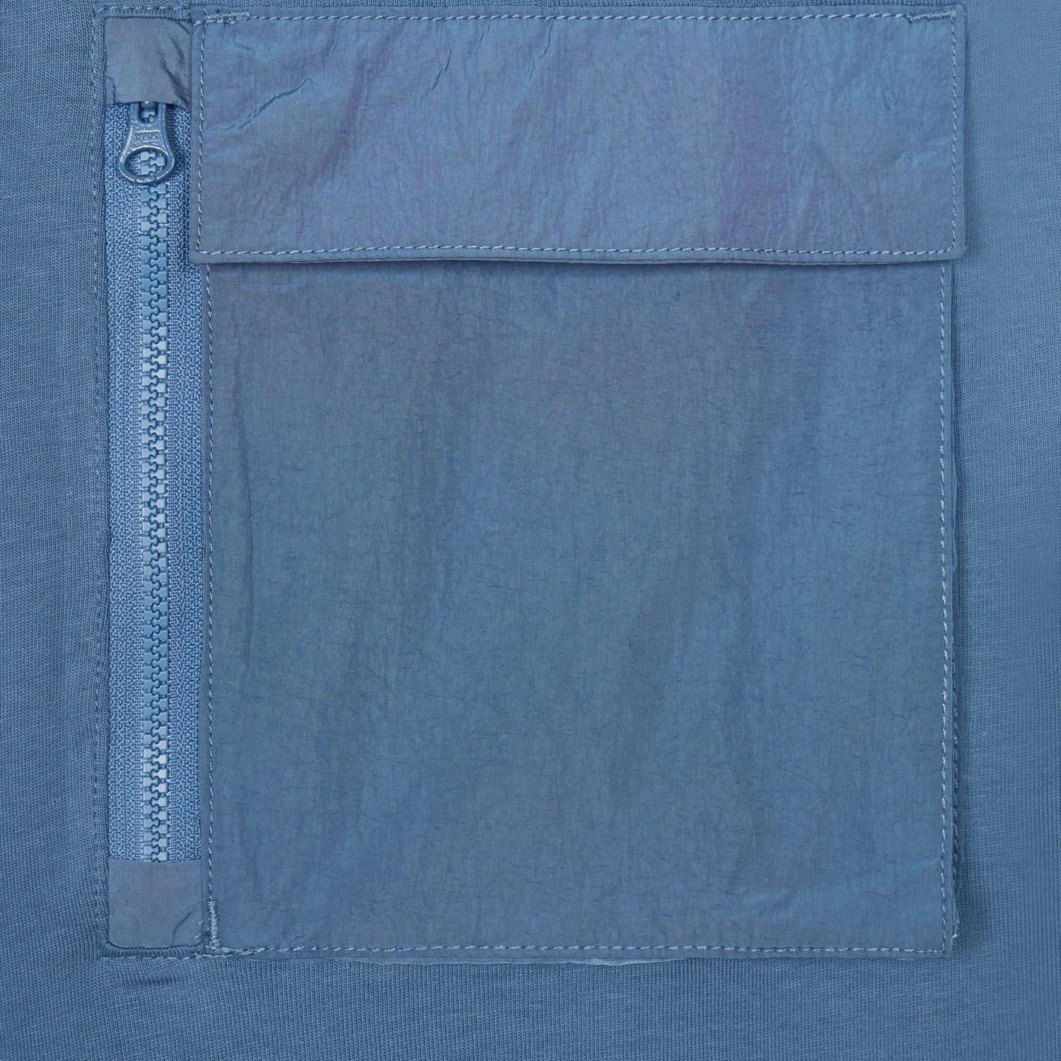 Blue - Weekend Offender - Takaji Parachute Pocket Tee - 4