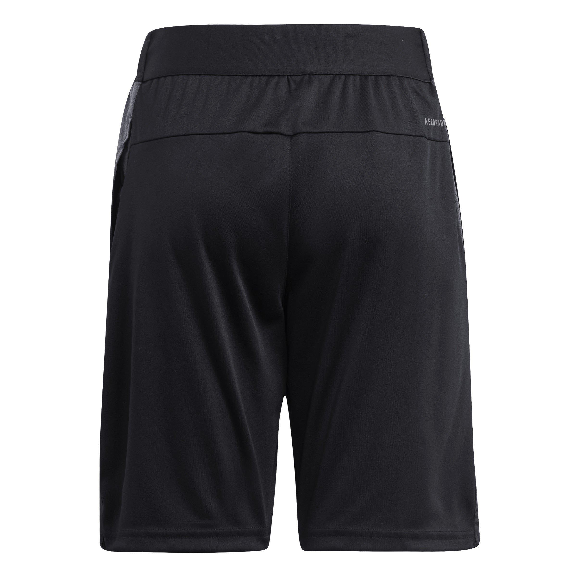 Zwart/Grijs - adidas - Training AEROREADY Heather Shorts Juniors - 2