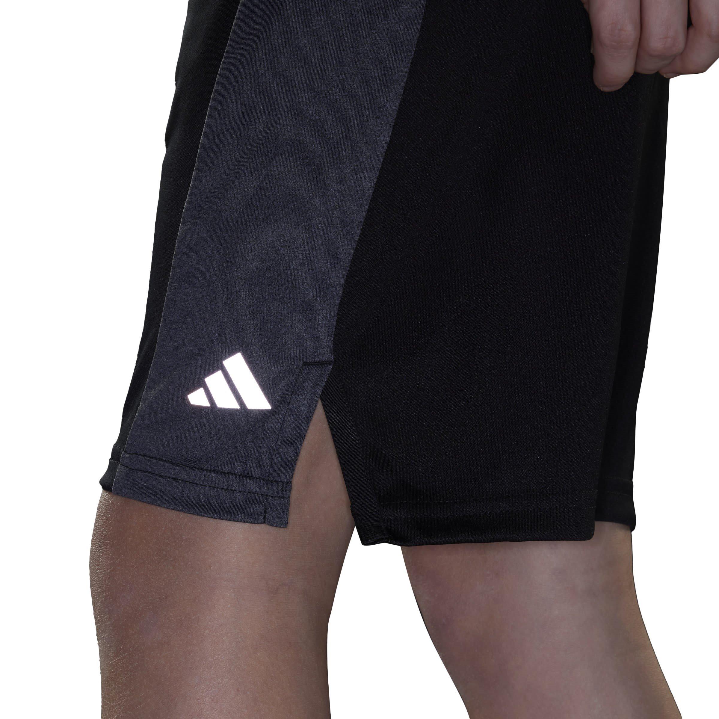 Zwart/Grijs - adidas - Training AEROREADY Heather Shorts Juniors - 11