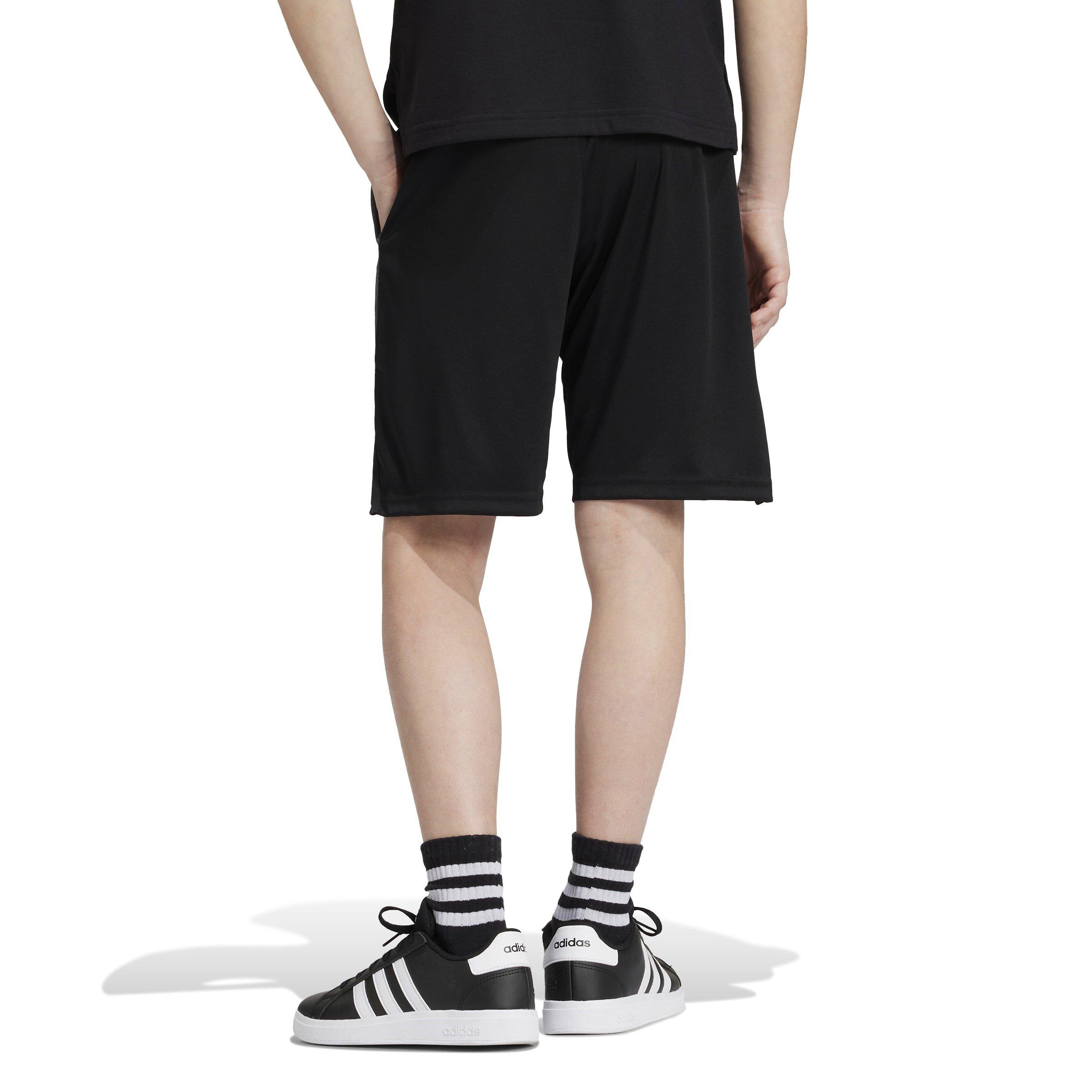 Zwart/Grijs - adidas - Training AEROREADY Heather Shorts Juniors - 4