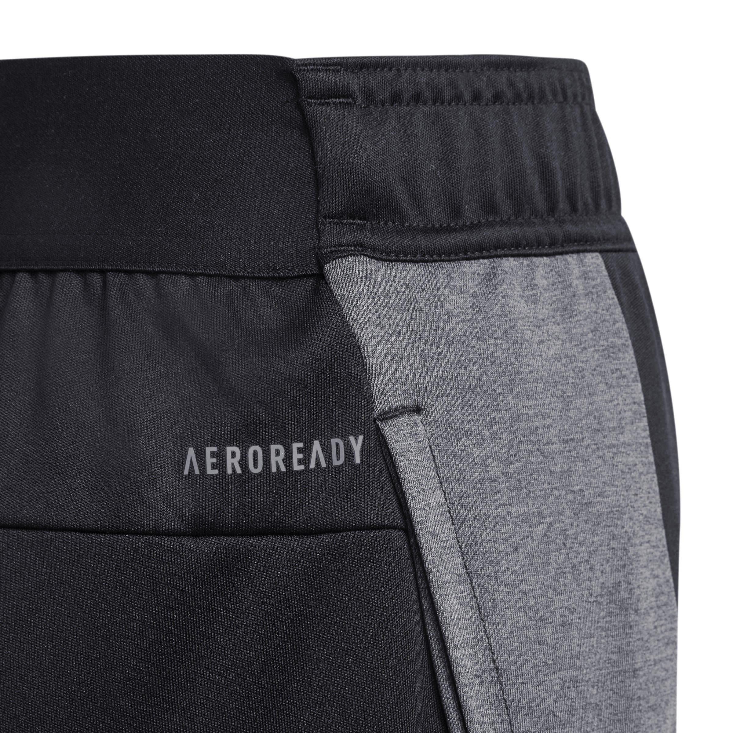 Zwart/Grijs - adidas - Training AEROREADY Heather Shorts Juniors - 6