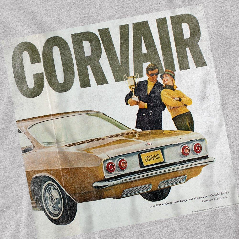 Grey - Other - Chevy Chevrolet Corvair Ad T Shirt Athletic Heath - 2