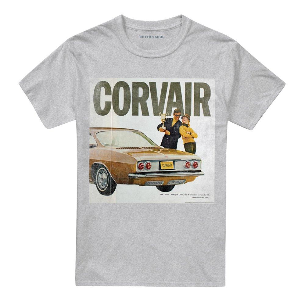 Grey - Other - Chevy Chevrolet Corvair Ad T Shirt Athletic Heath - 4