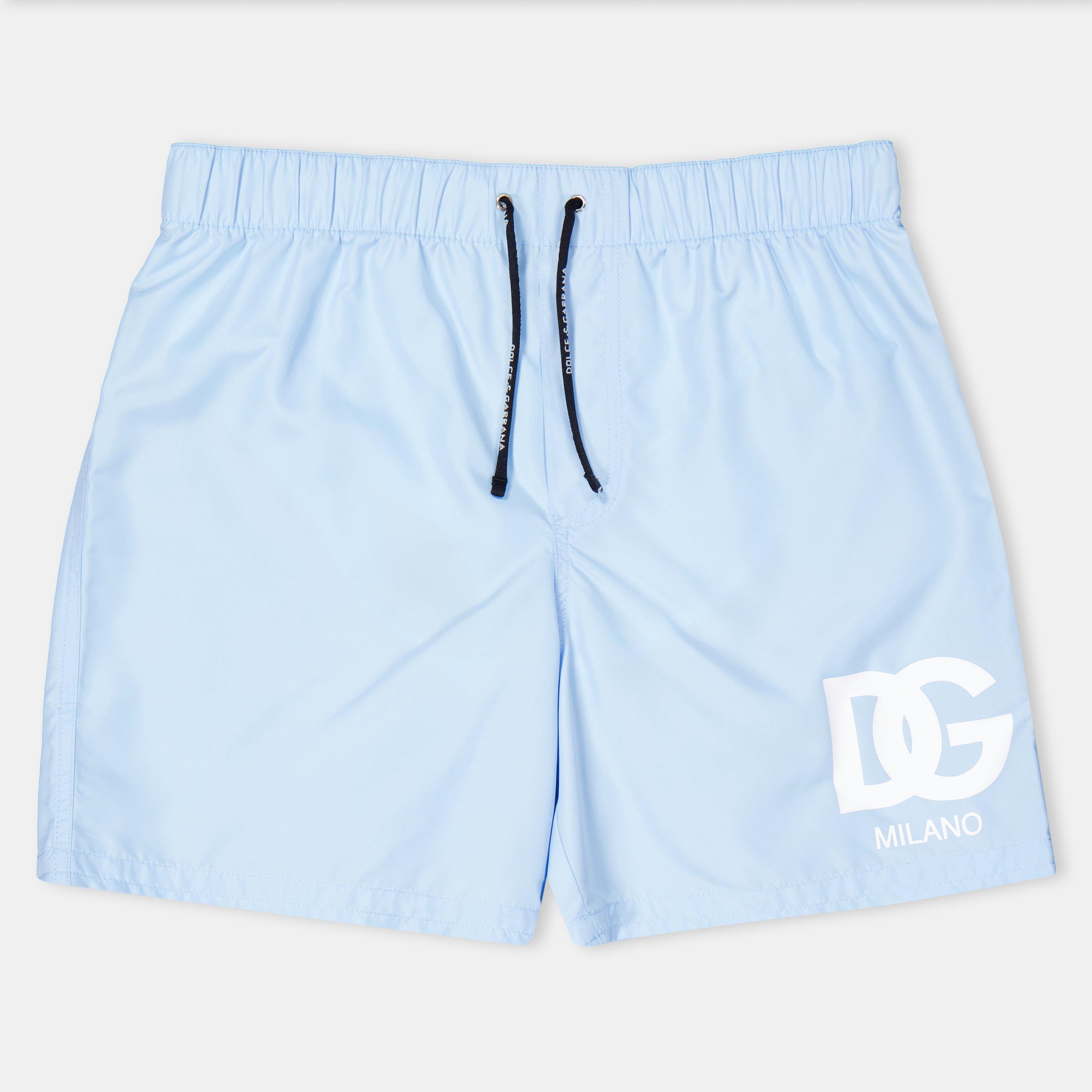Dolce and Gabbana Kids' Logo Swim Shorts