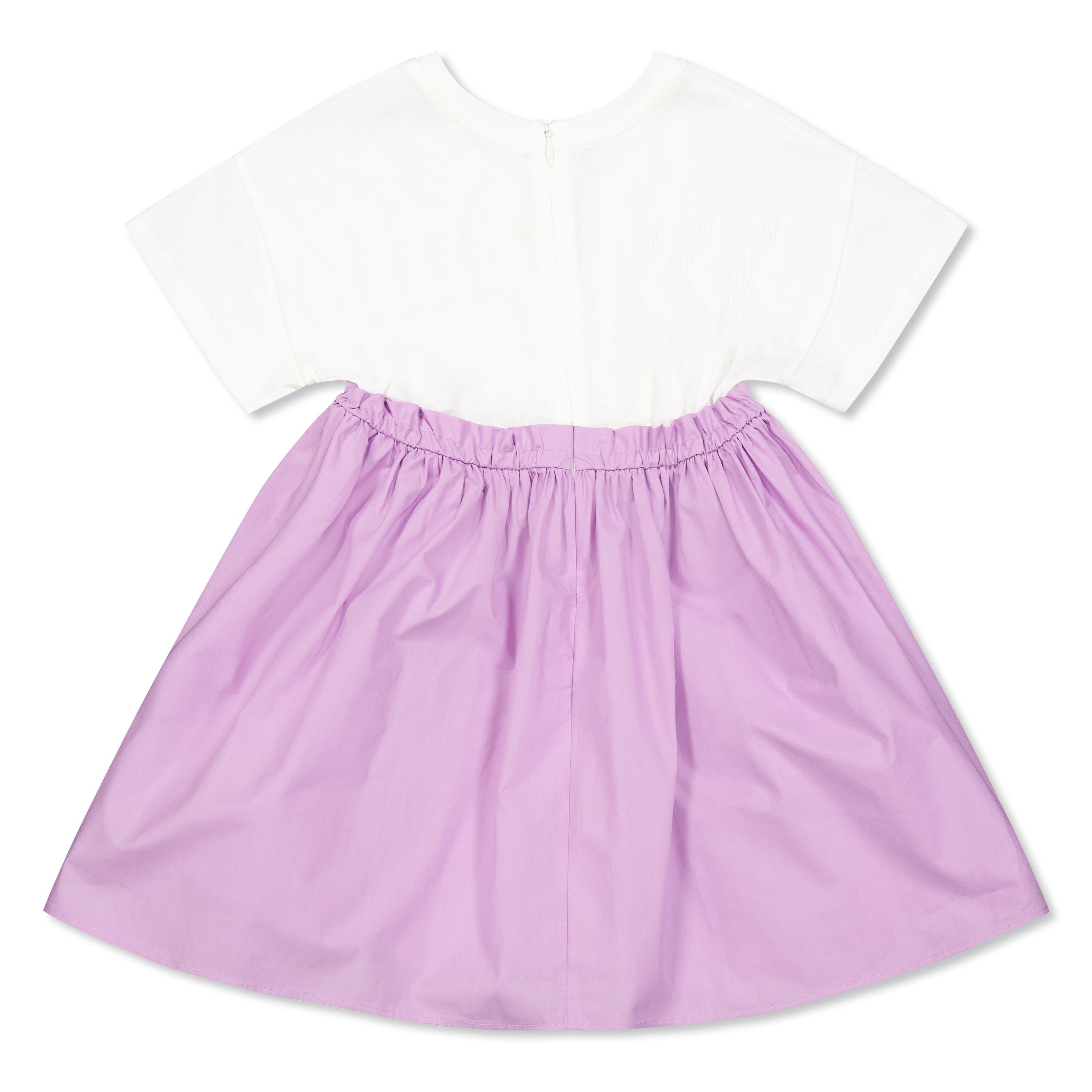 Wht Purp S9000 - Dolce and Gabbana - Logo Dress Juniors - 2