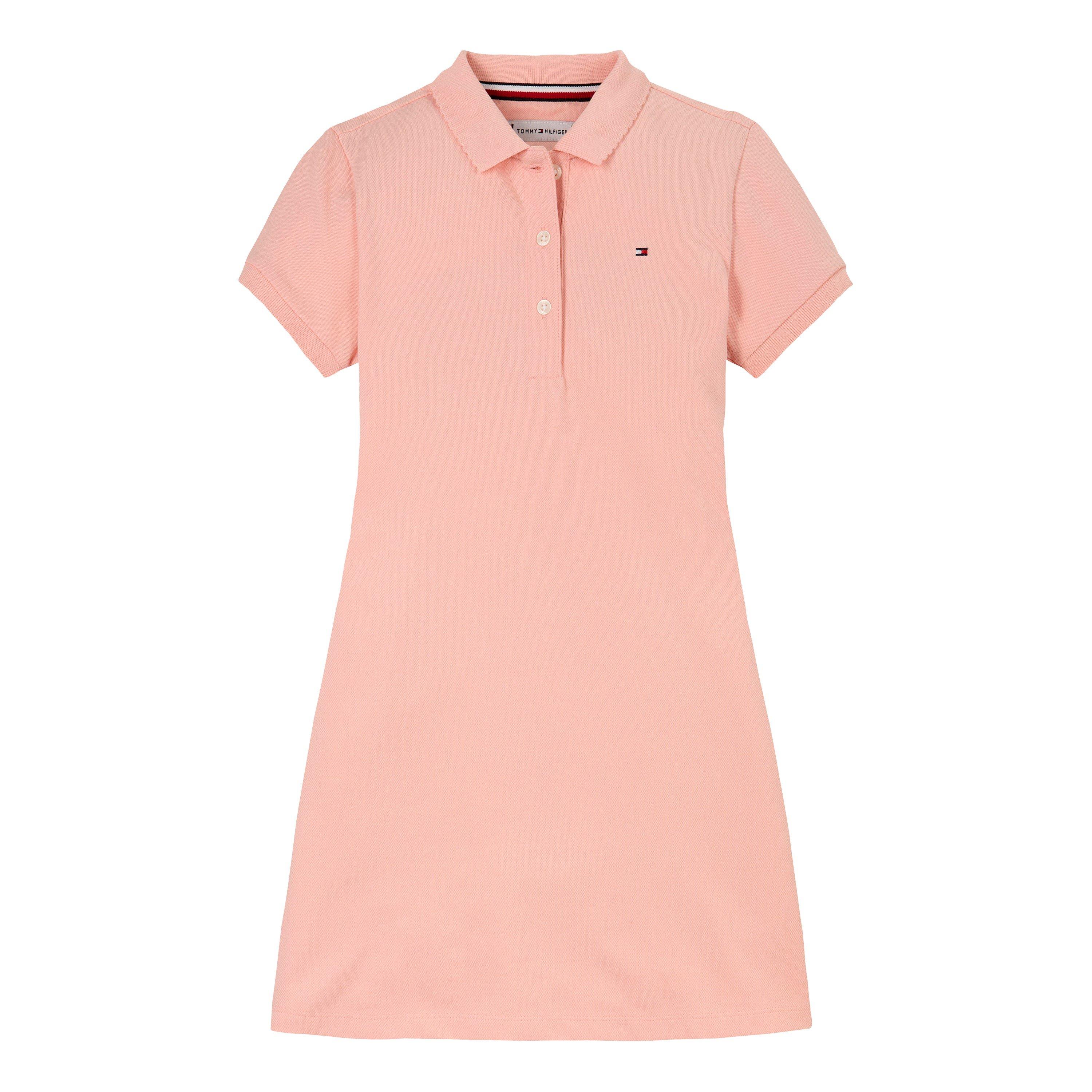 Coral Ice TKZ - Tommy Hilfiger - Kids' Essential Polo Dress - 1