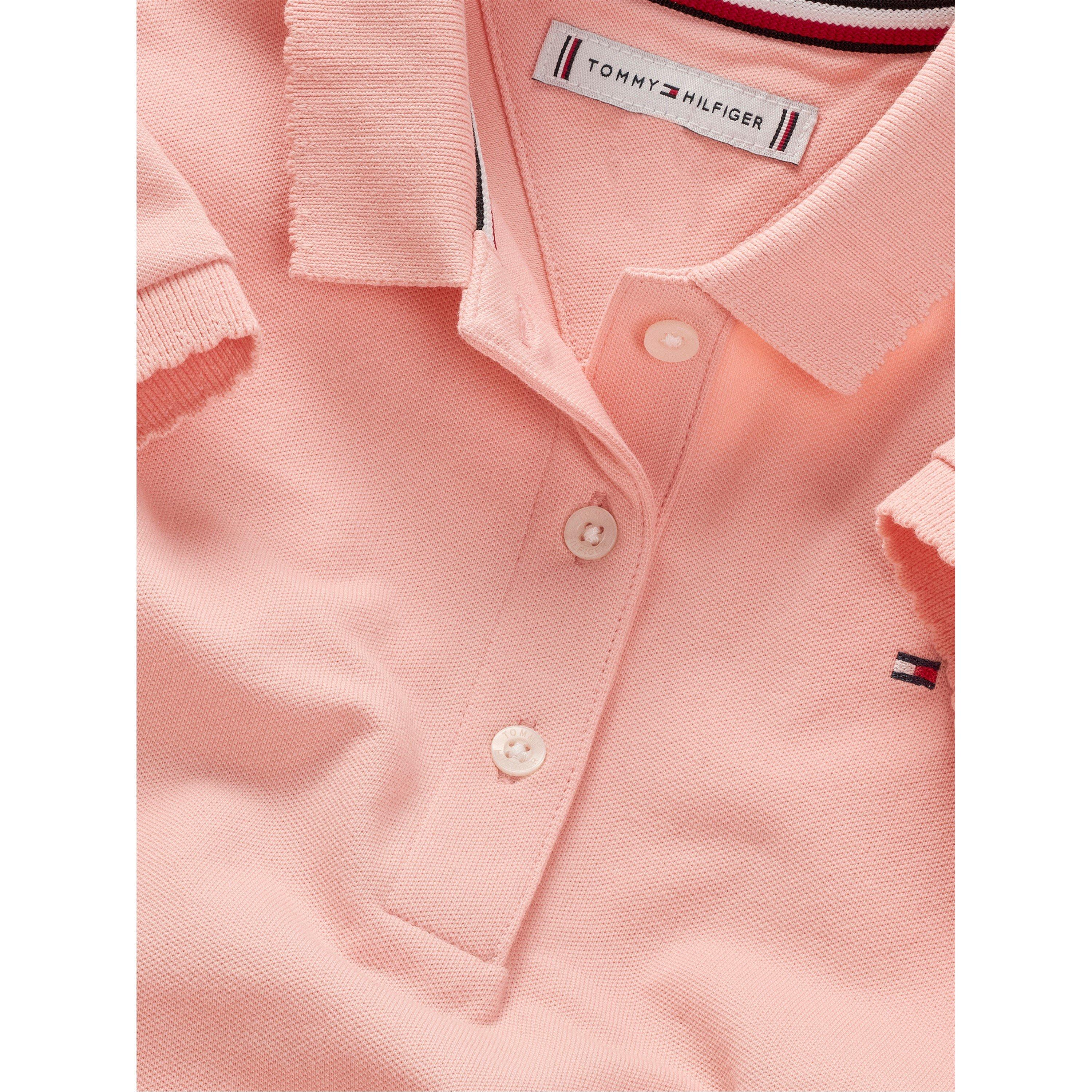 Coral Ice TKZ - Tommy Hilfiger - Kids' Essential Polo Dress - 2
