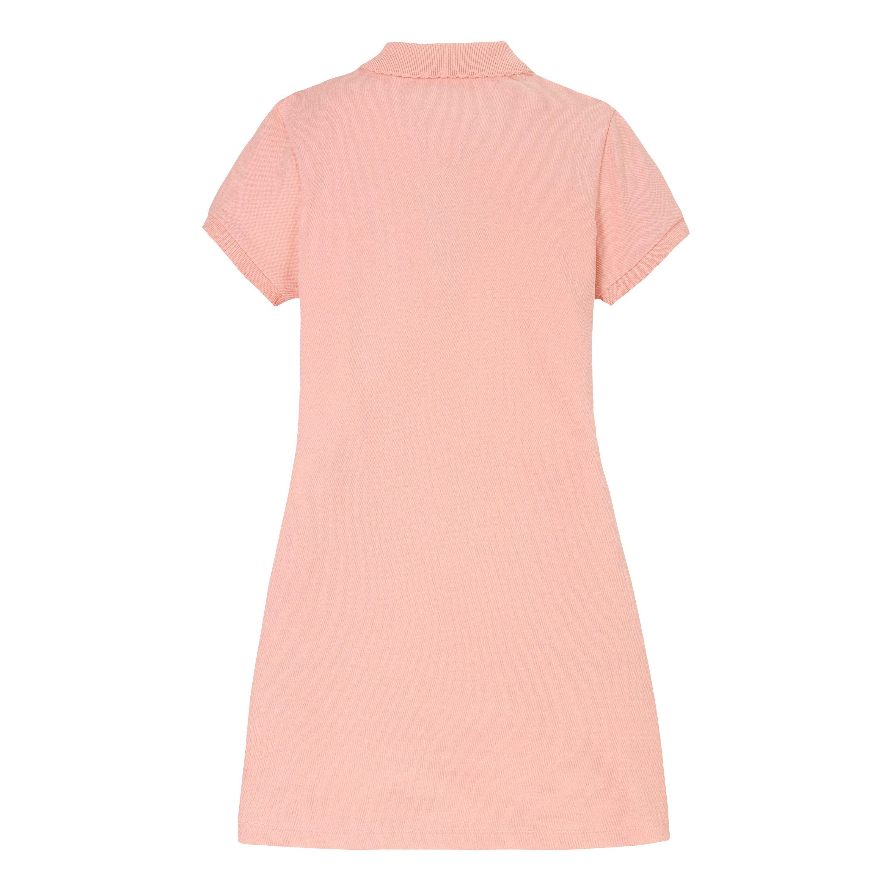 Coral Ice TKZ - Tommy Hilfiger - Kids' Essential Polo Dress - 3