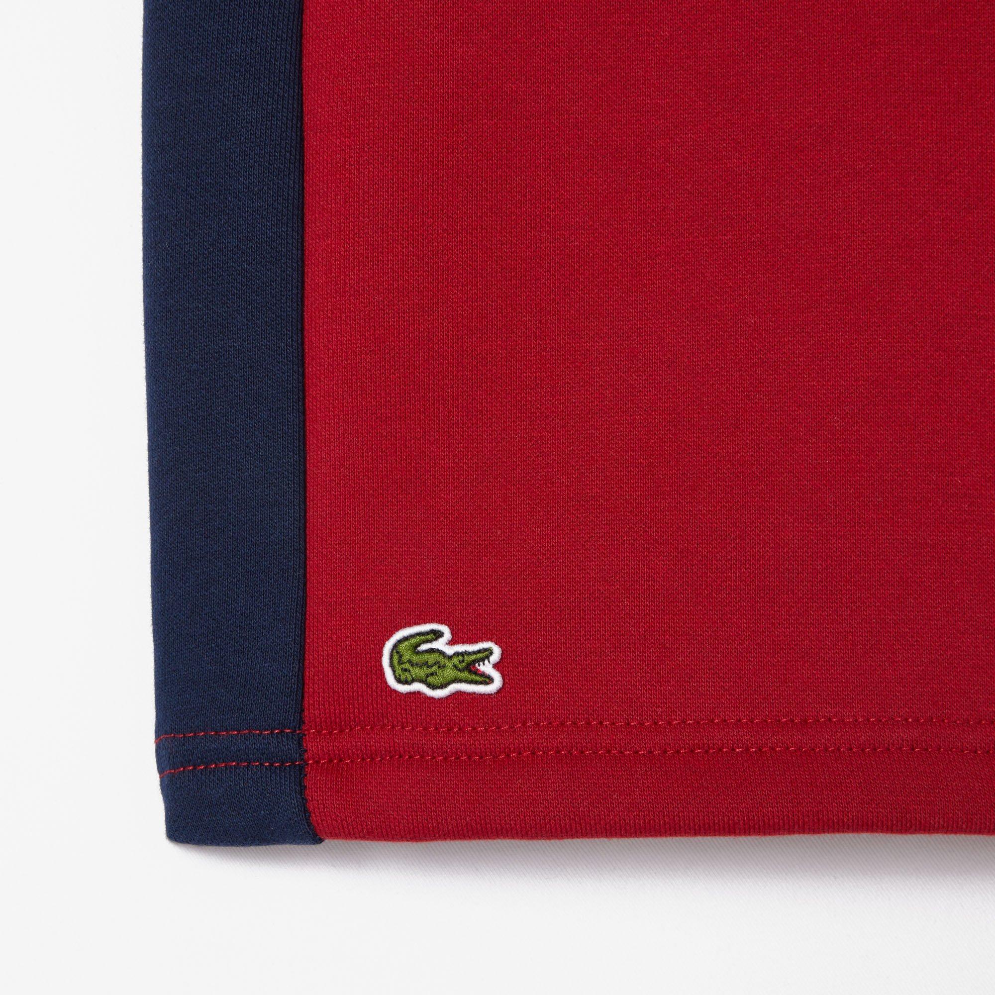 Ora/Marineblau - Lacoste - Kids' Logo Chino Shorts - 5