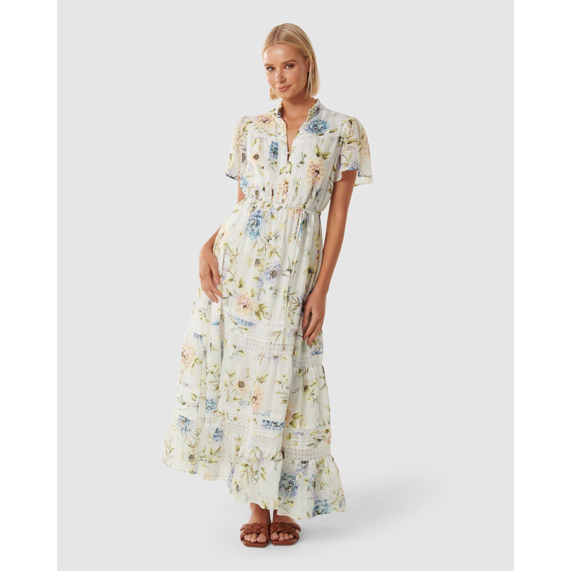 Petra Floral - Forever New - Laura Trim Detail Maxi Dress - 1