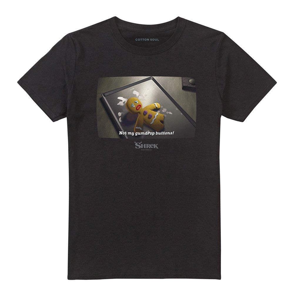 Black - Other - Shrek Gumdrop Buttons Meme Mens T-Shirt Black - 4