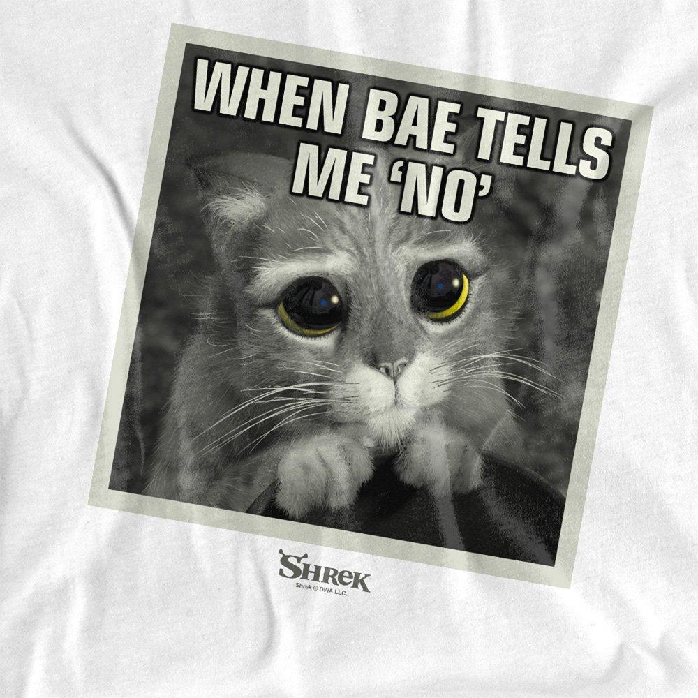 White - Other - Shrek Puss In Boots Insta Meme Mens T-Shirt White - 2