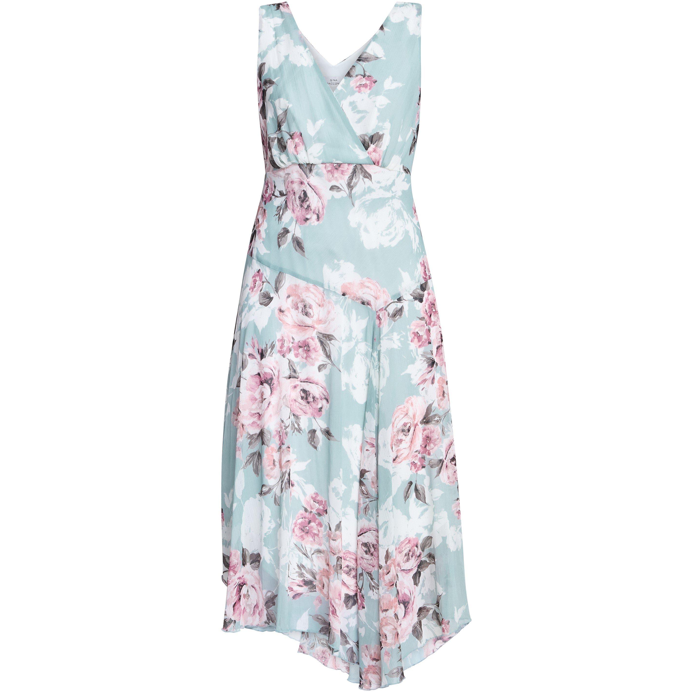 Multi - Gina Bacconi - Women's India Print Fit and Flare Dress - 4