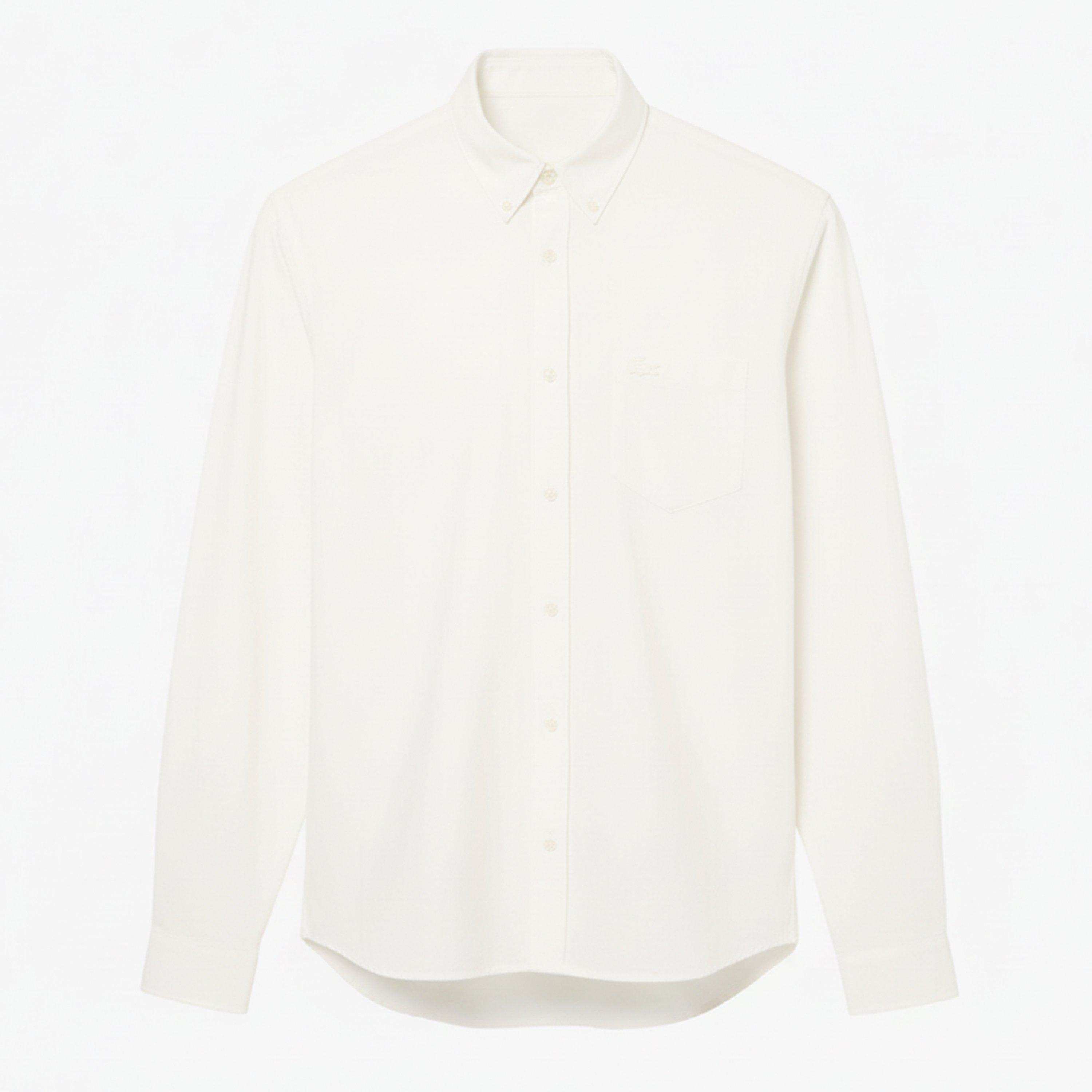 Cream - Lacoste - Regular-Fit Cotton Jersey Shirt - 1