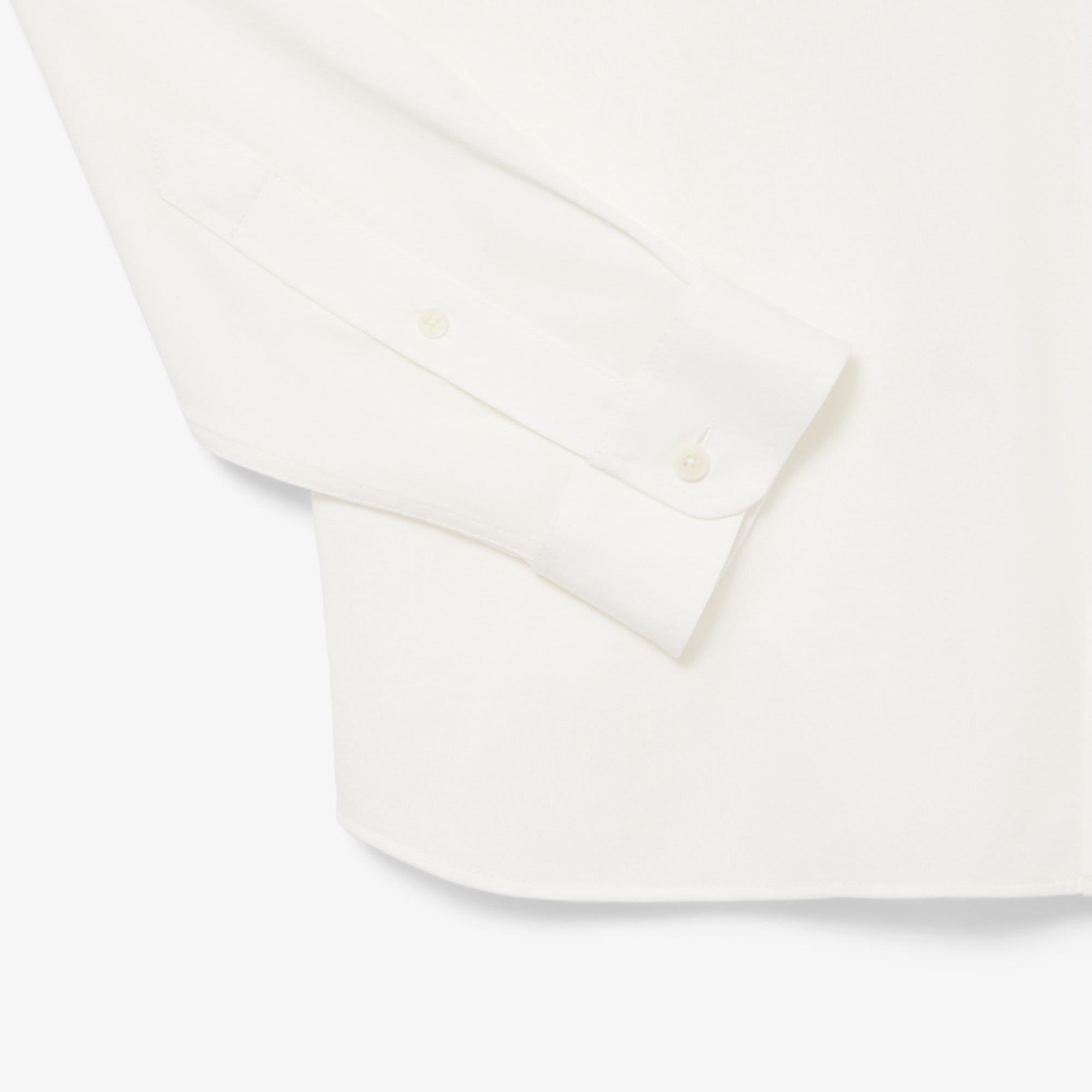 Cream - Lacoste - Regular-Fit Cotton Jersey Shirt - 4