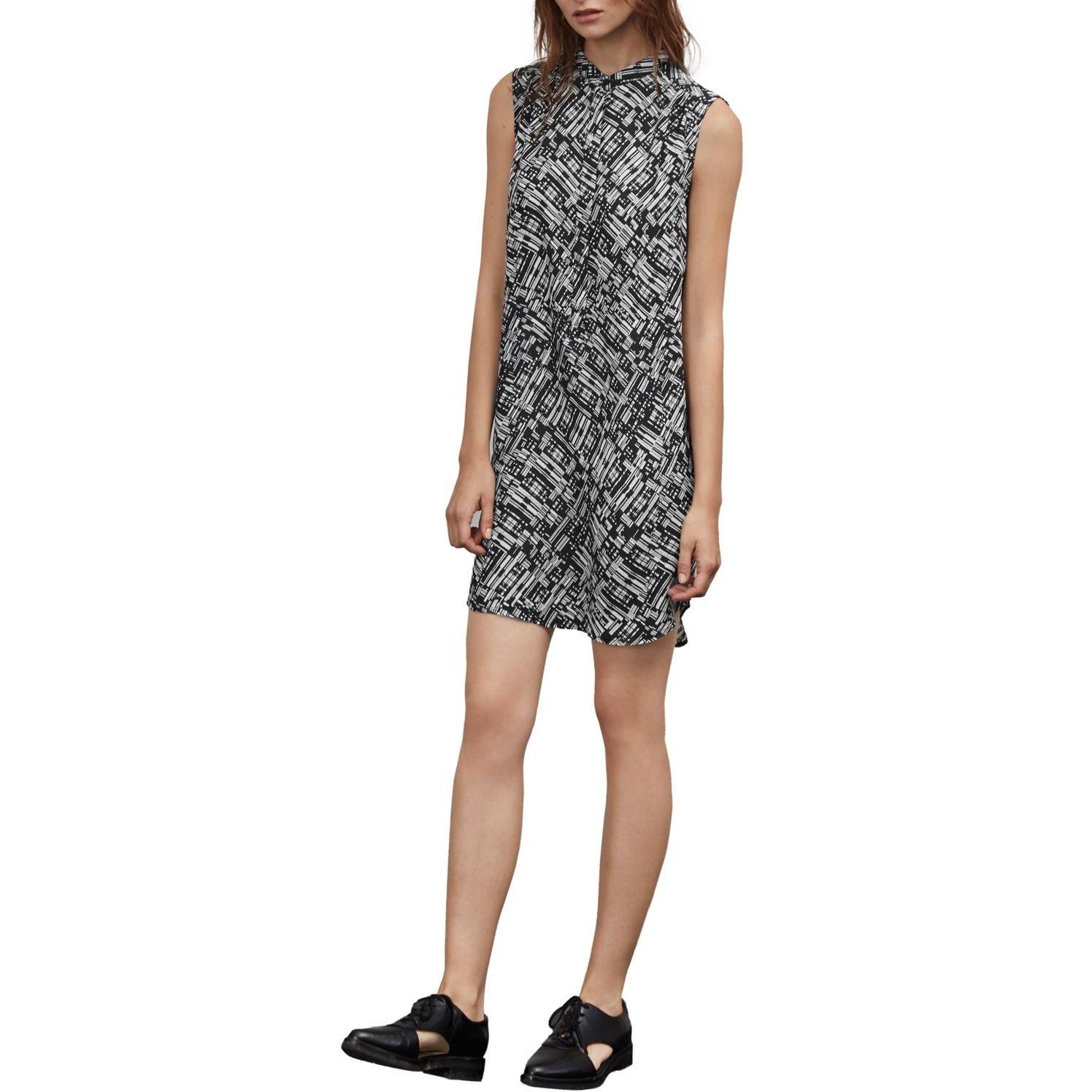 Black - Great Plains - Helsinki Sleeveless Tunic Dress - 2