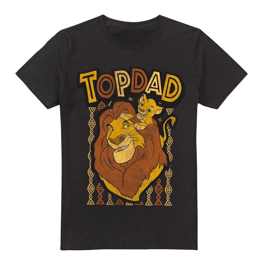 Black - Disney - The Lion King FatherS Day Mufasa Top Dad Mens T-S - 4