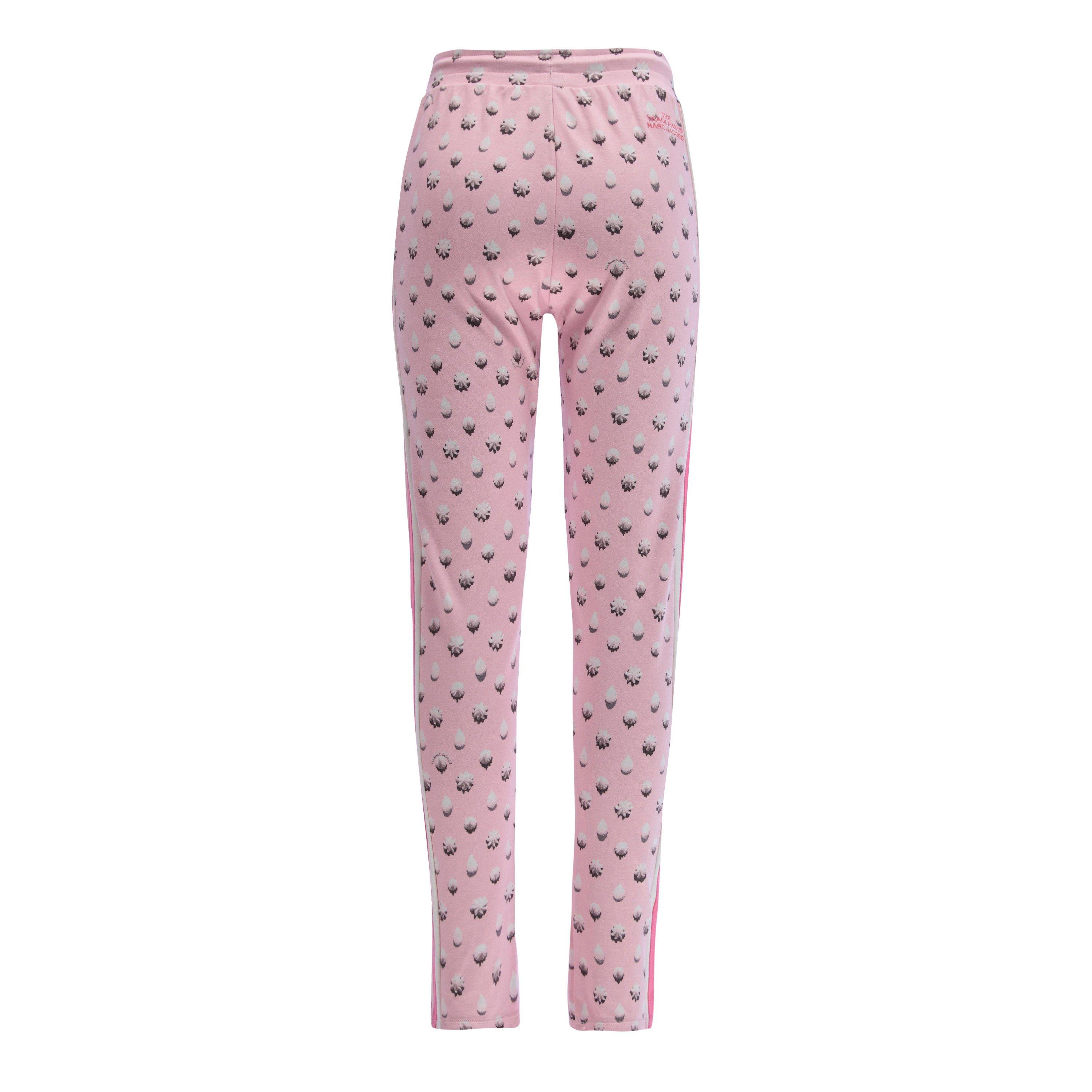 Pink  Washed Pi - Boss - Kids Milano Knit Track Trousers - 2