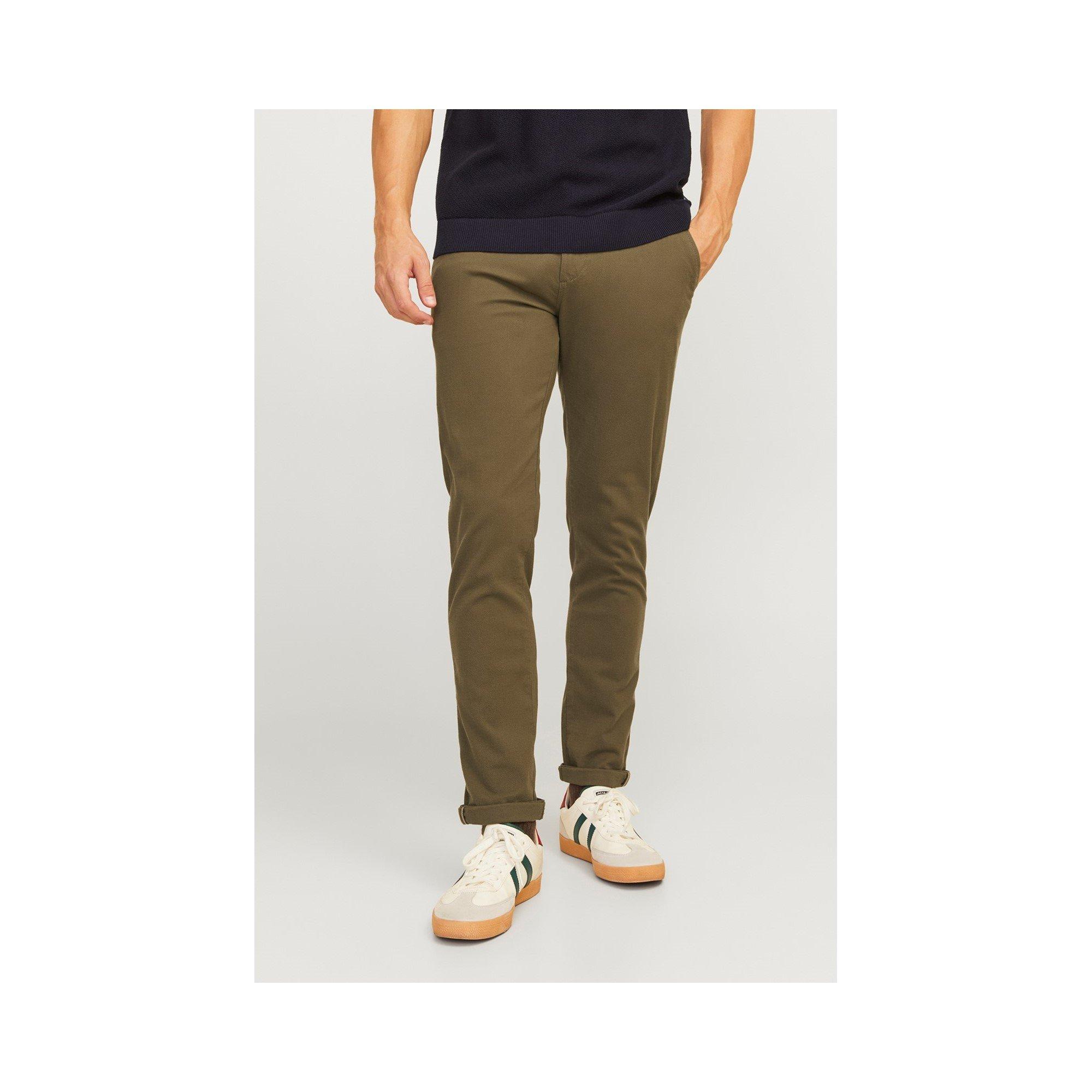 Olive Night - Jack and Jones - Jack & Jones slim fit chinos in Olive - 3