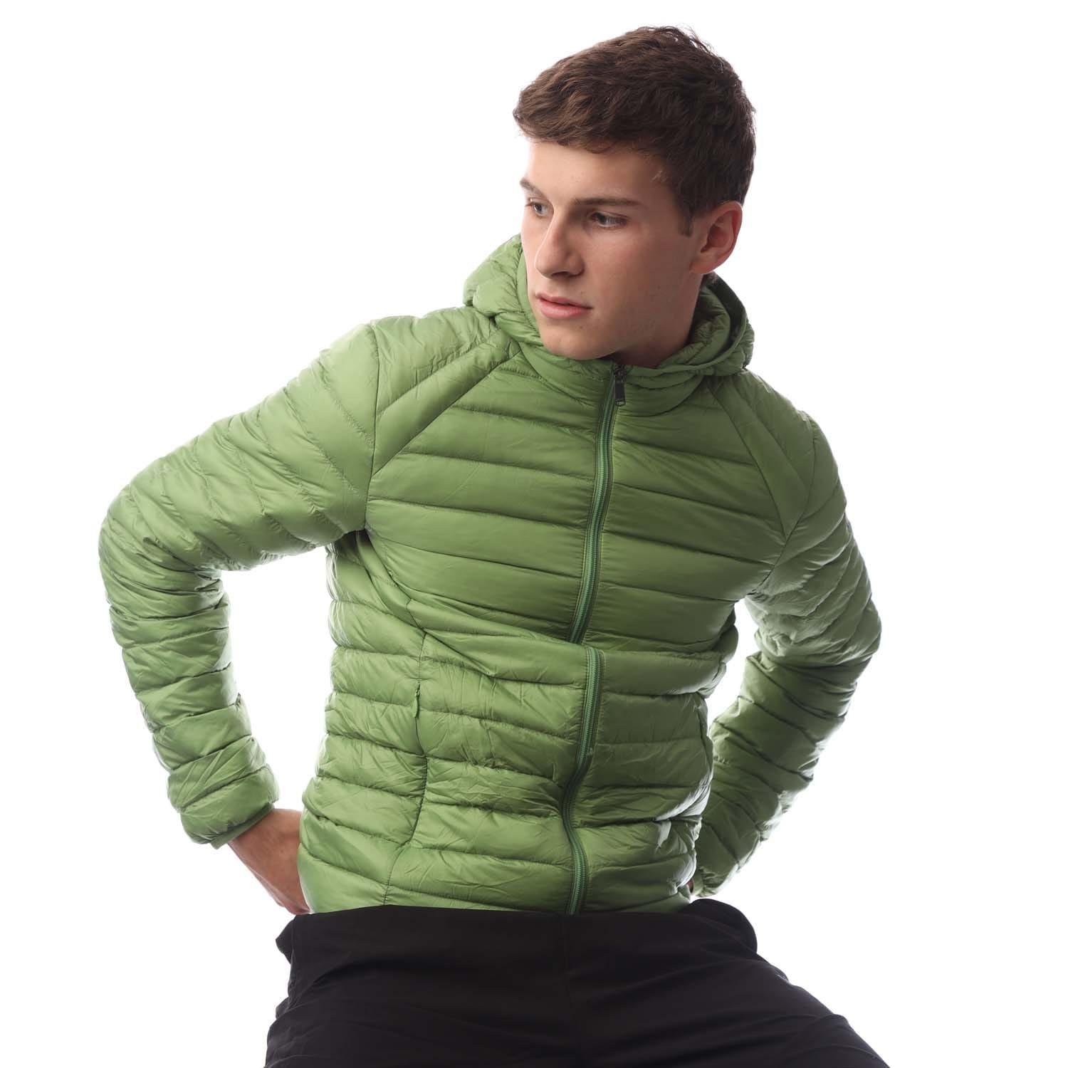 Green - JOTT - Nico Lightweight Puffer Jacket - 4