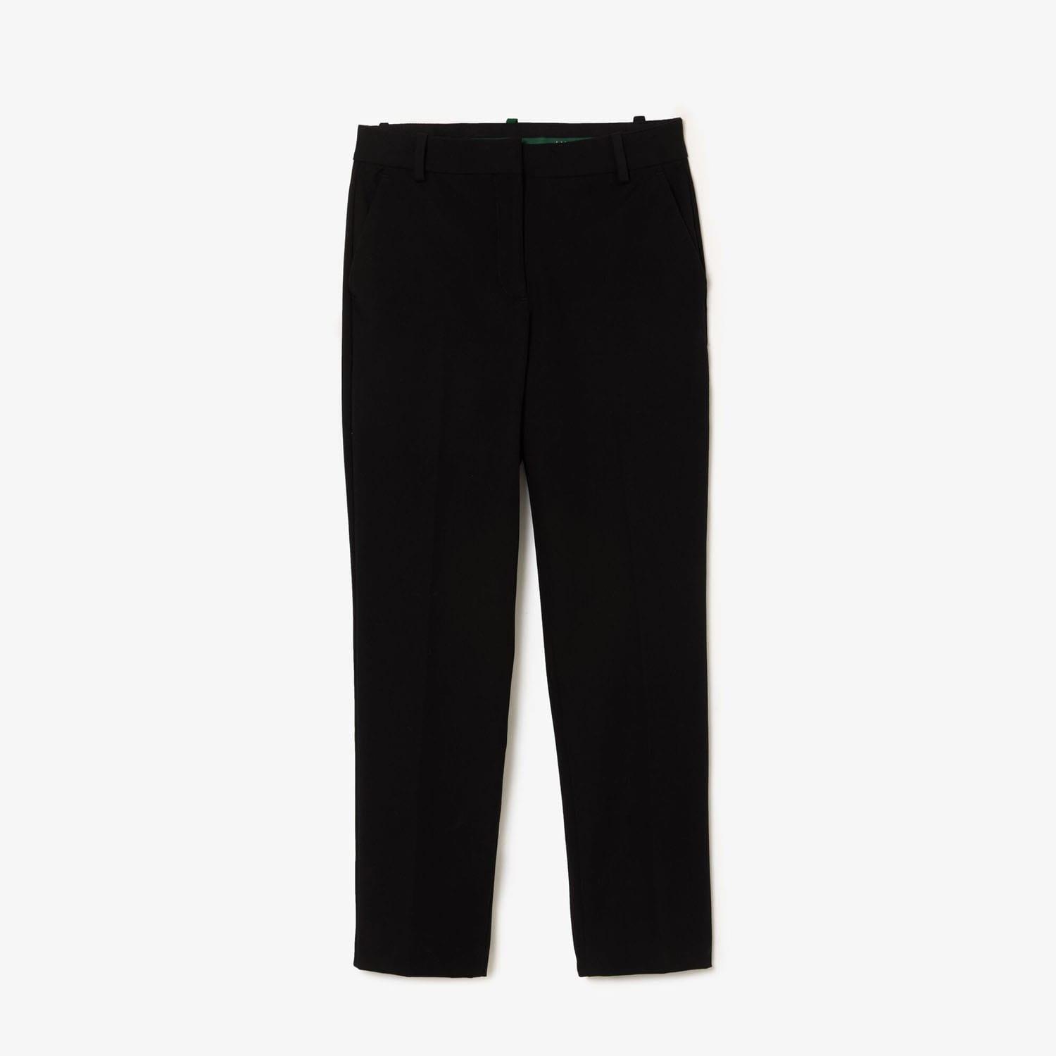 Black - Lacoste - Slim Fit Stretch Cotton Chinos - 4