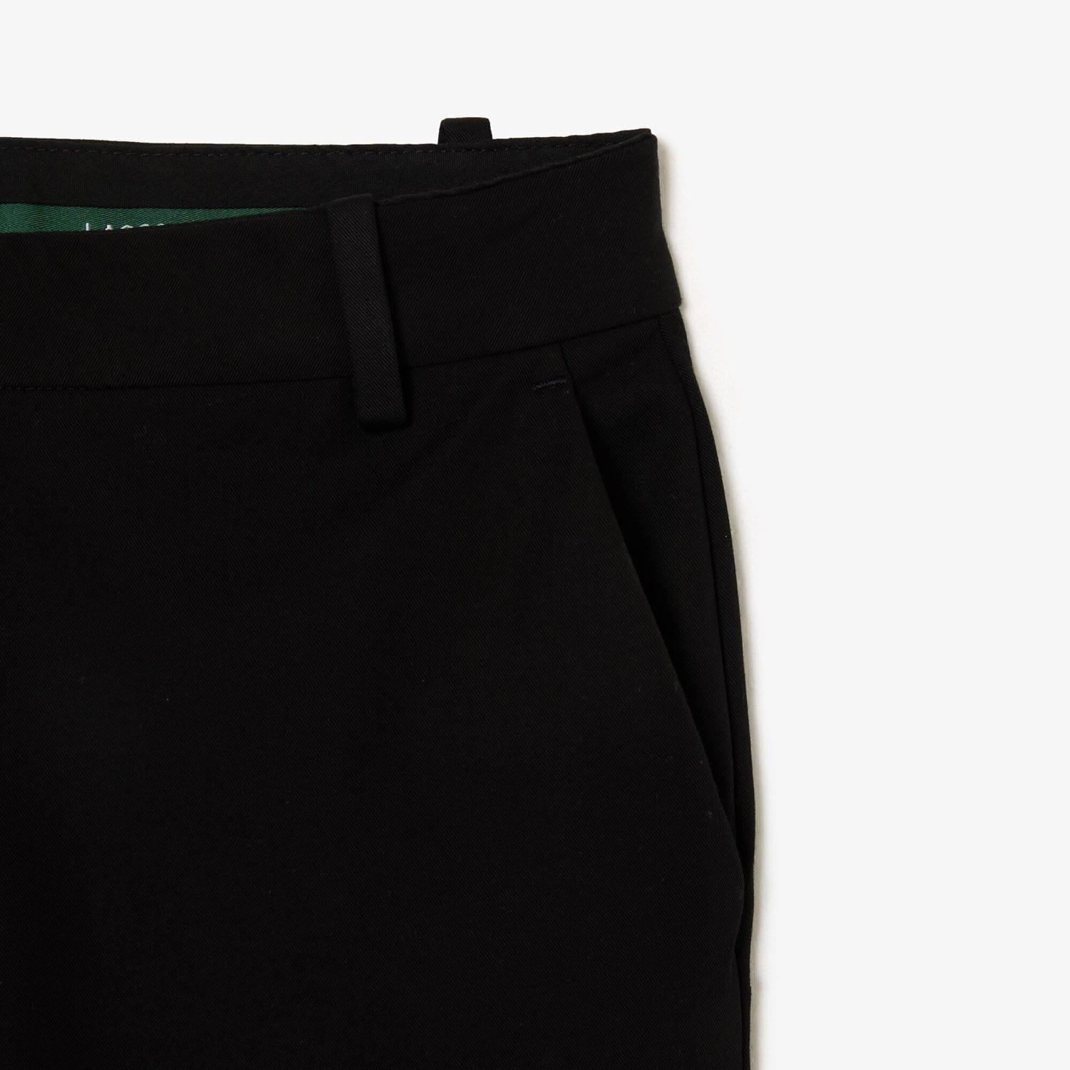 Black - Lacoste - Slim Fit Stretch Cotton Chinos - 5