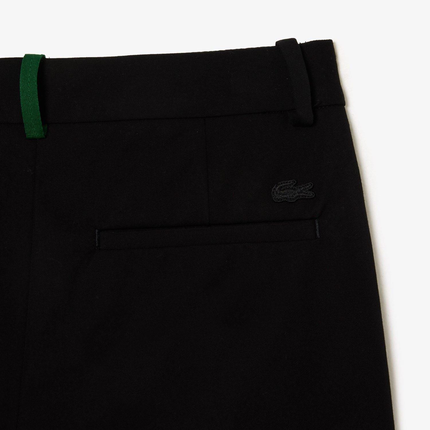 Black - Lacoste - Slim Fit Stretch Cotton Chinos - 6