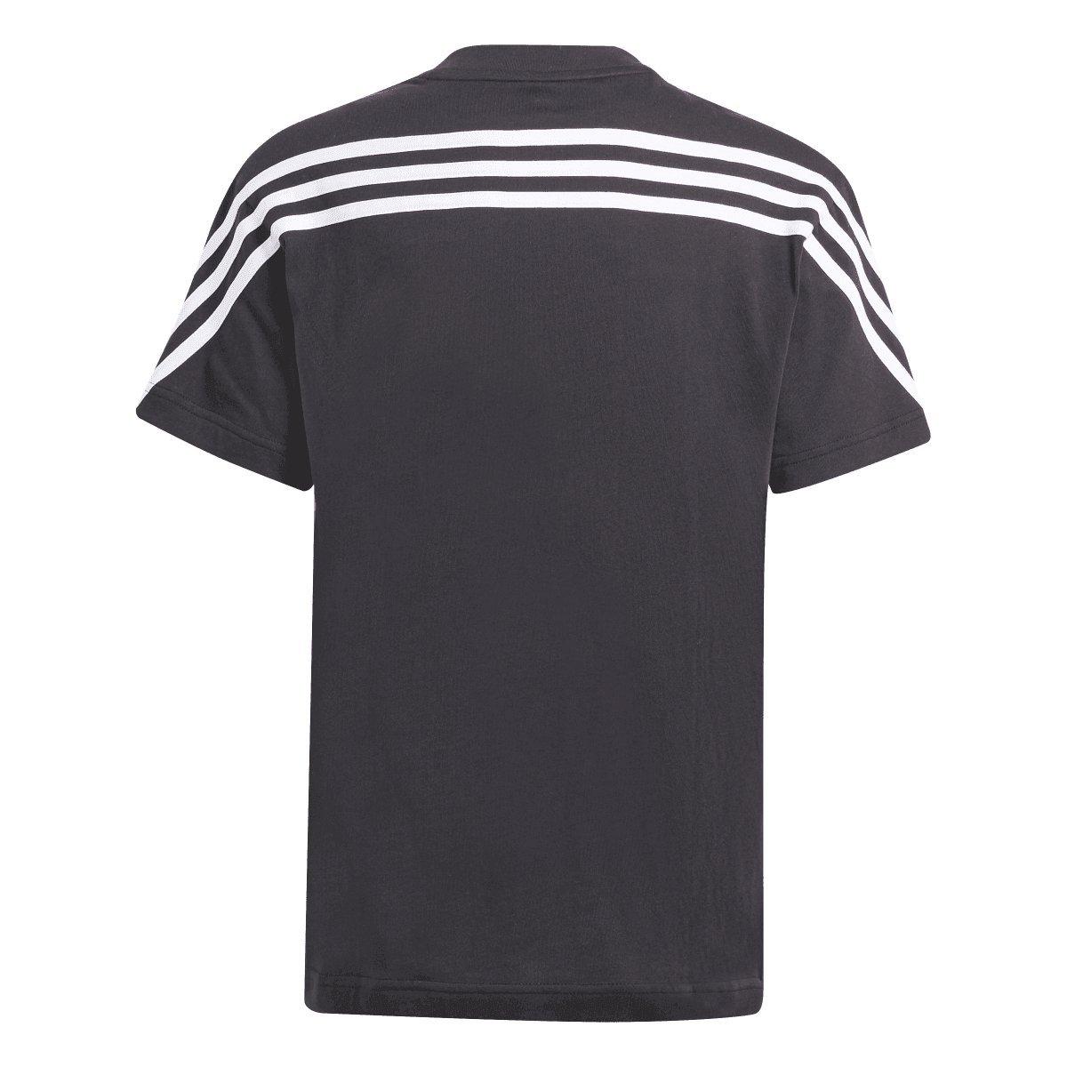 Zwart - adidas - Future Icons 3-Stripes T-Shirt - 2