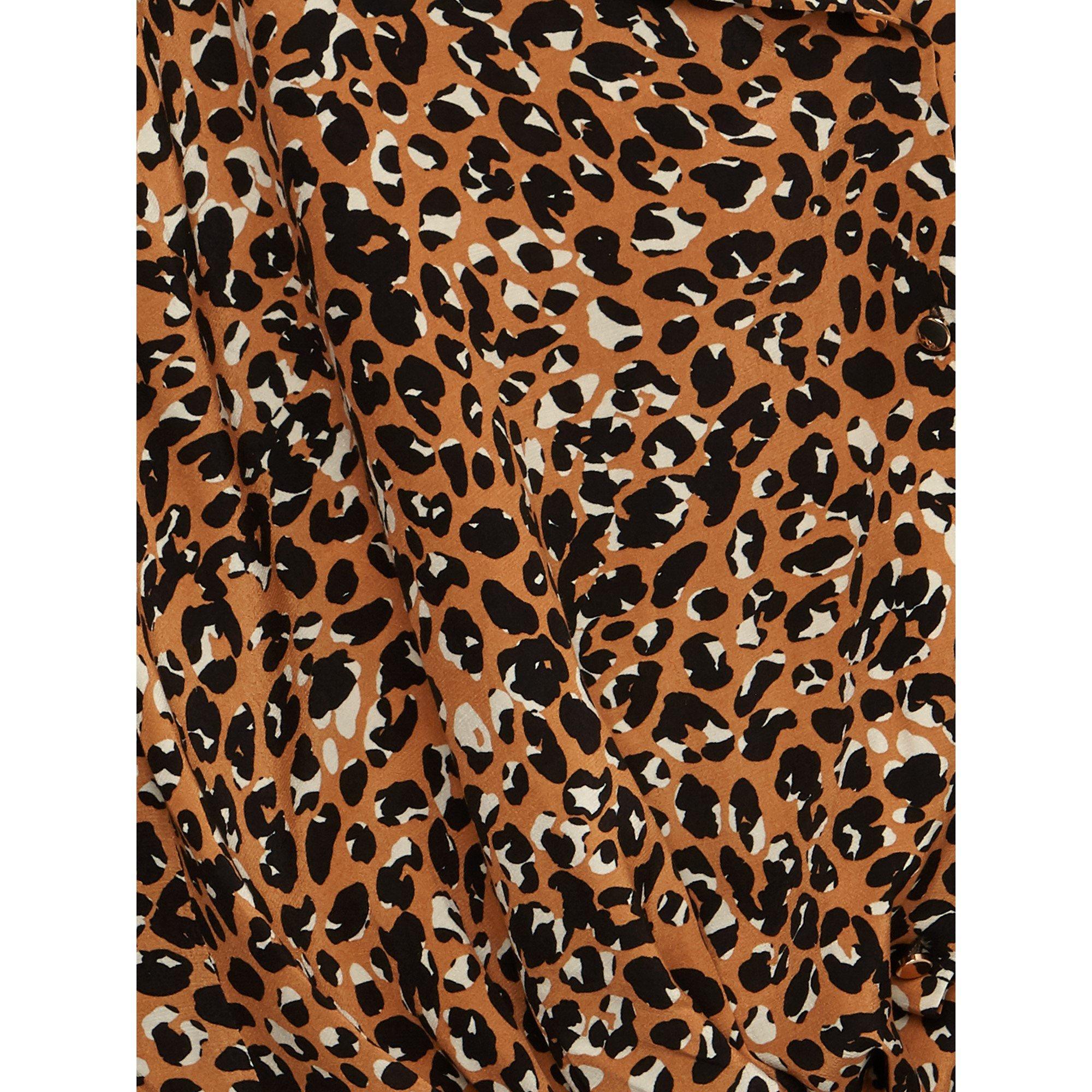 Black/Multi - Phase Eight - Kaelie Leopard Twist Front Blouse - 5