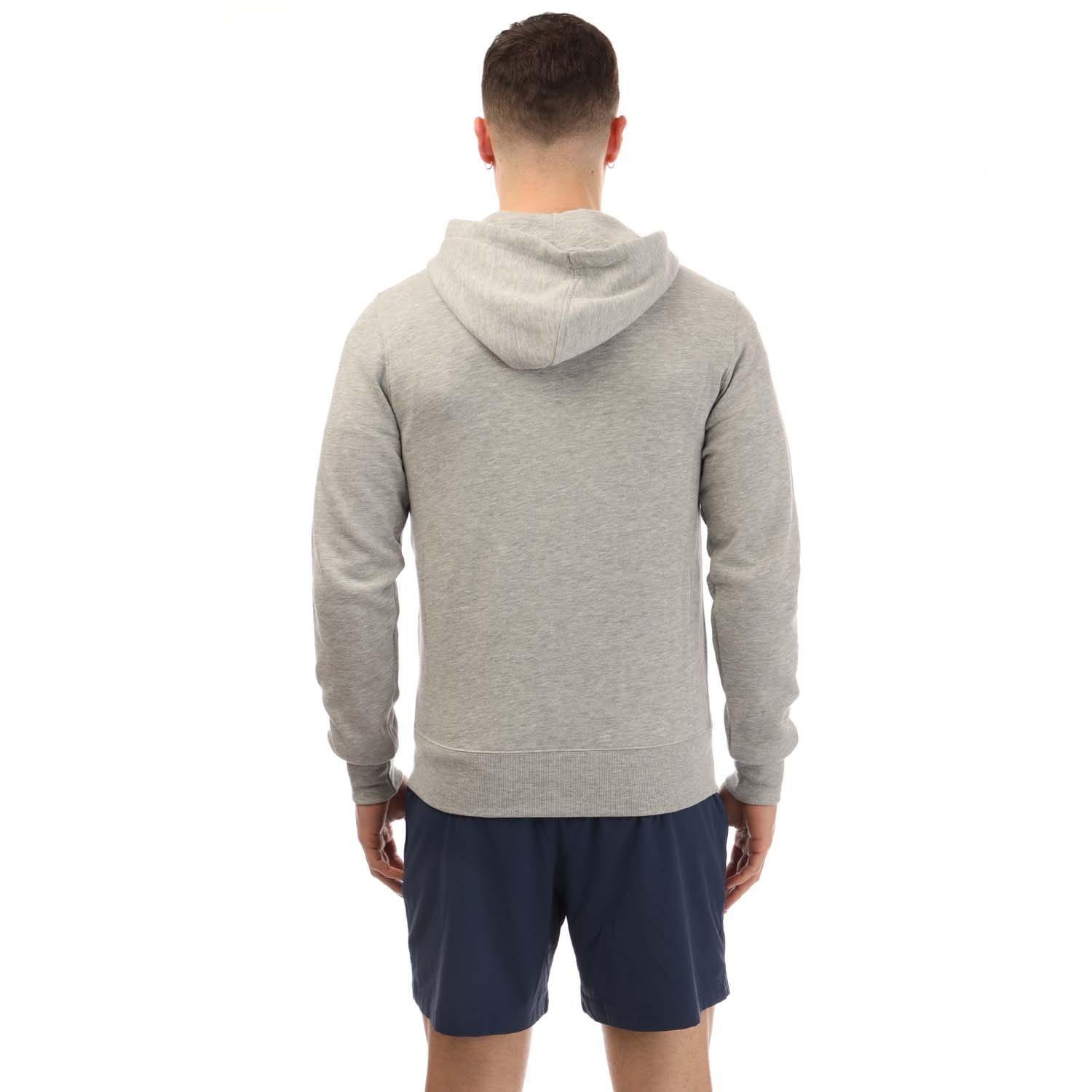 Grey - New Balance - Classic Core Full-Zip Hoodie - 4