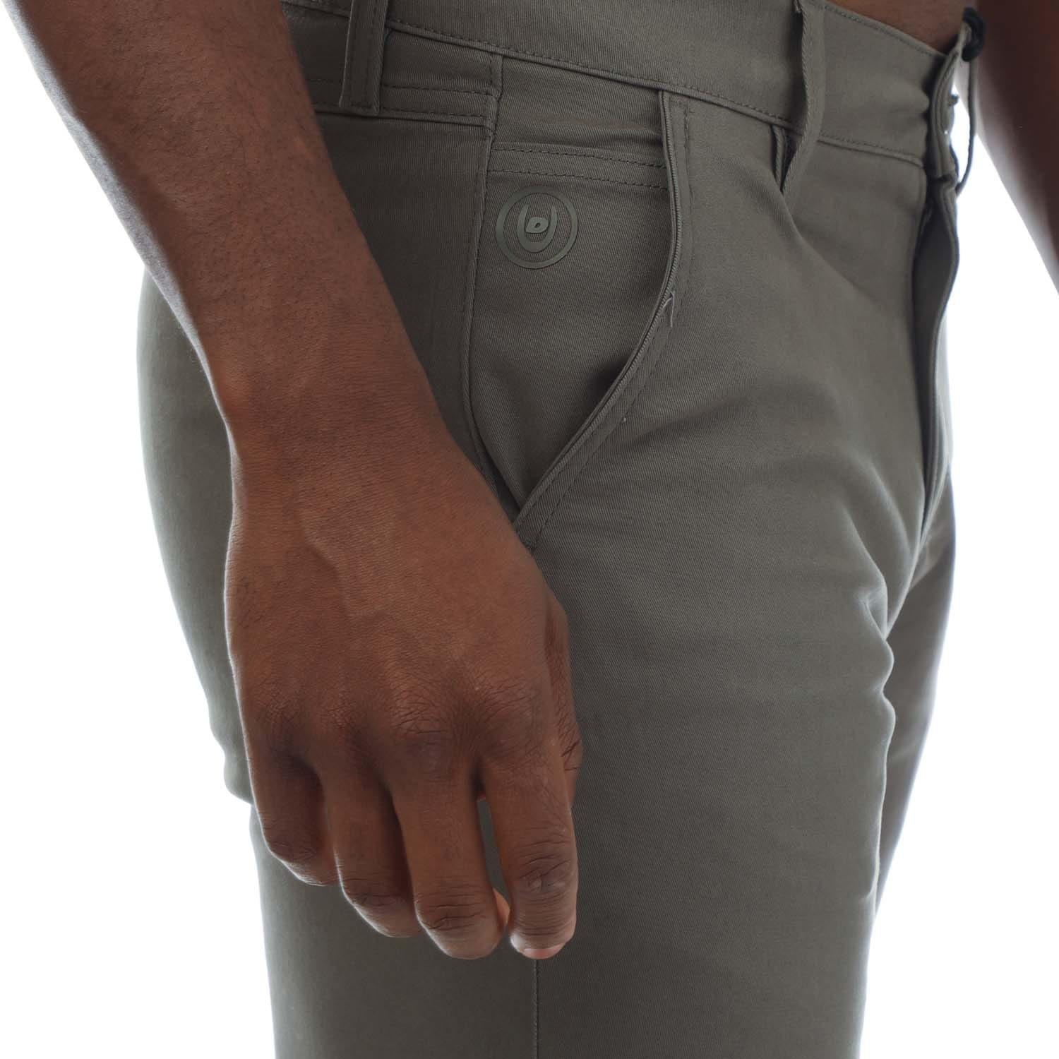 Olive - Duck and Cover - Moretor Chino Pants - 3