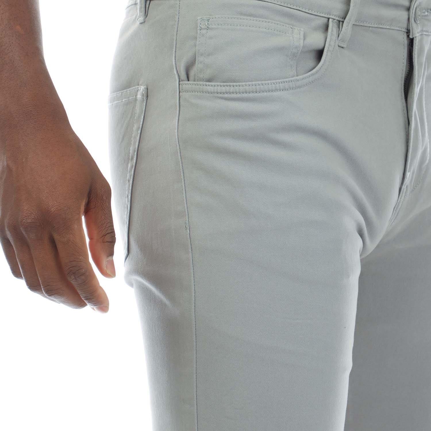 Grey - Duck and Cover - Franztown Shorts - 3