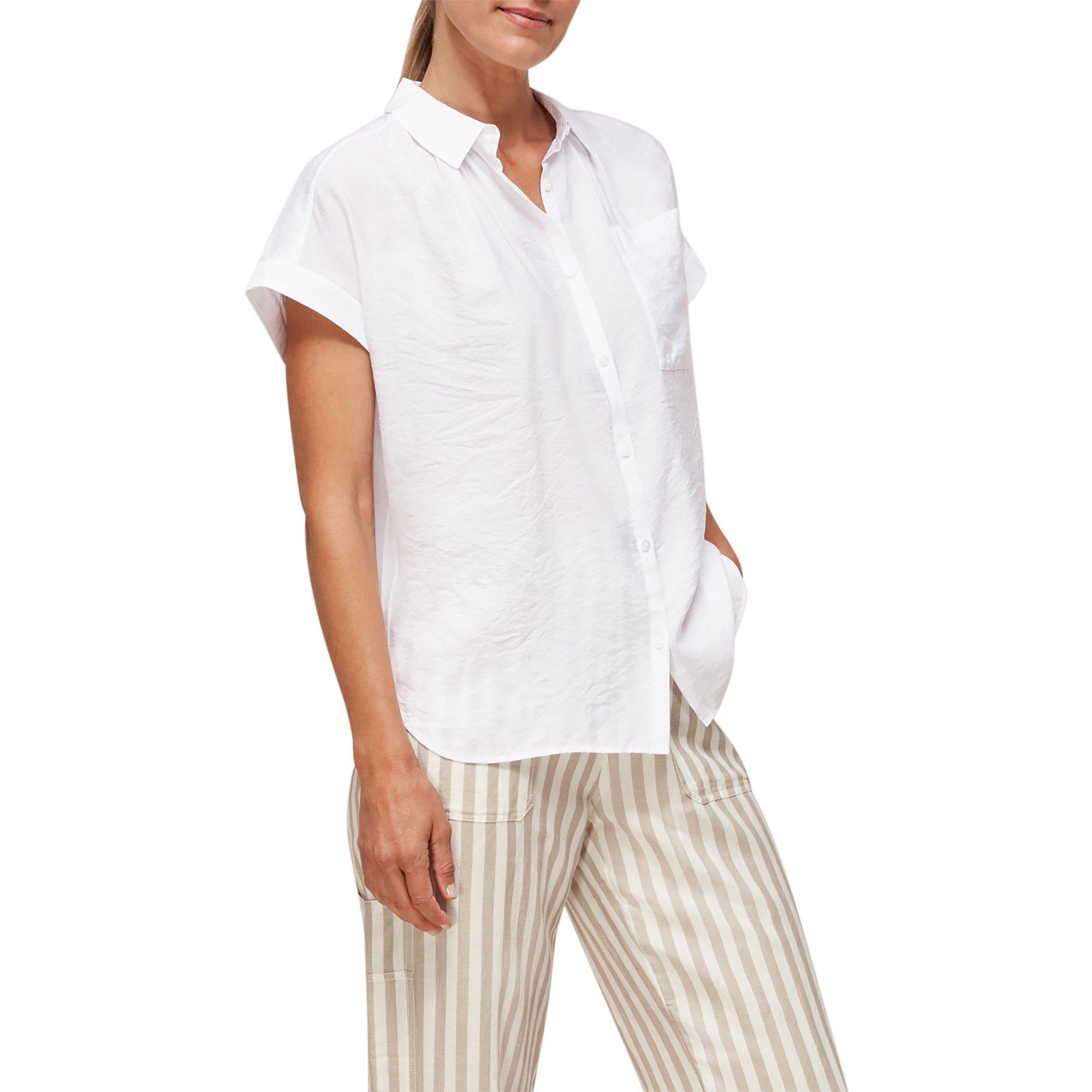 White - Whistles - Nicola Textured Shirt - 2