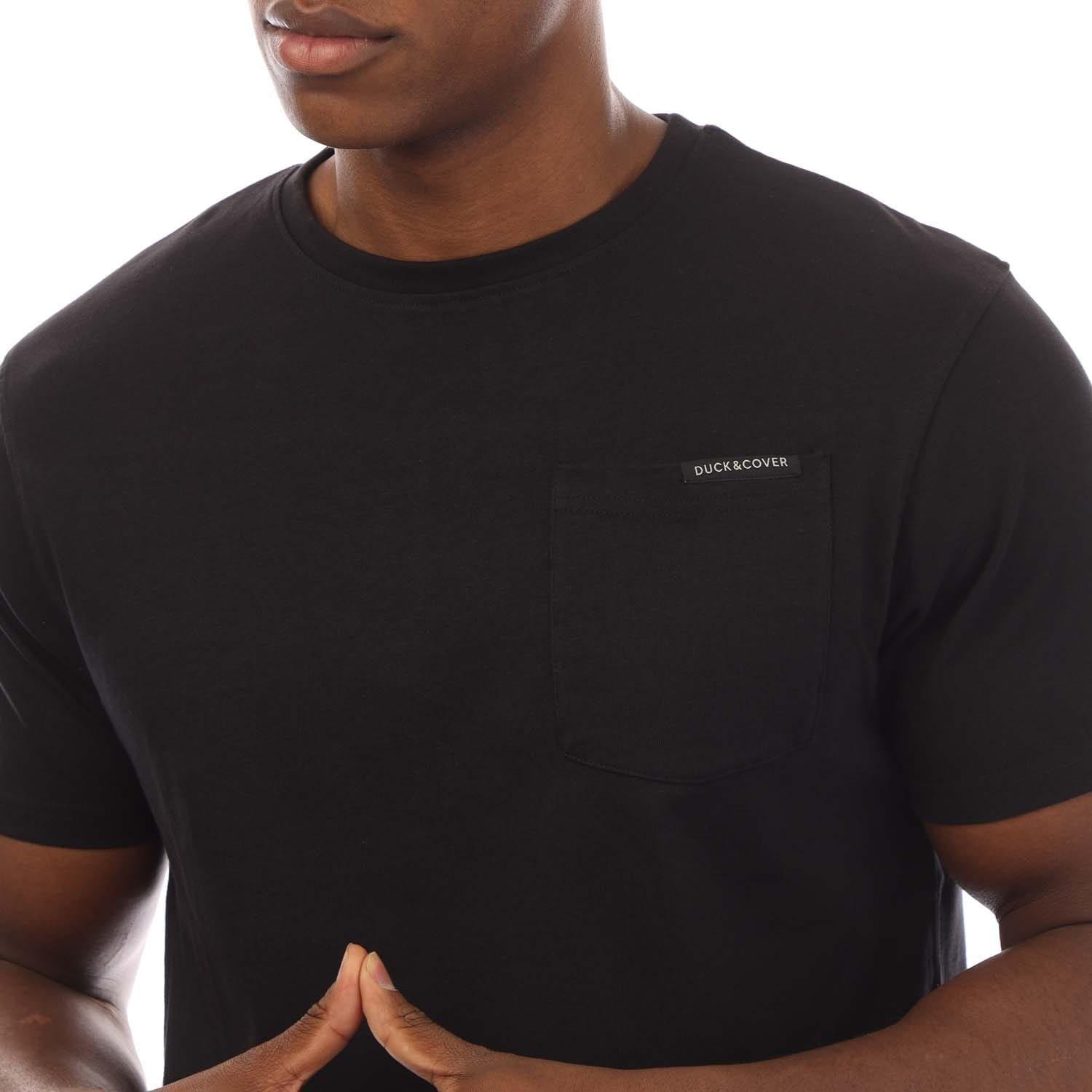 Black - Duck and Cover - Treymere T-Shirt - 3