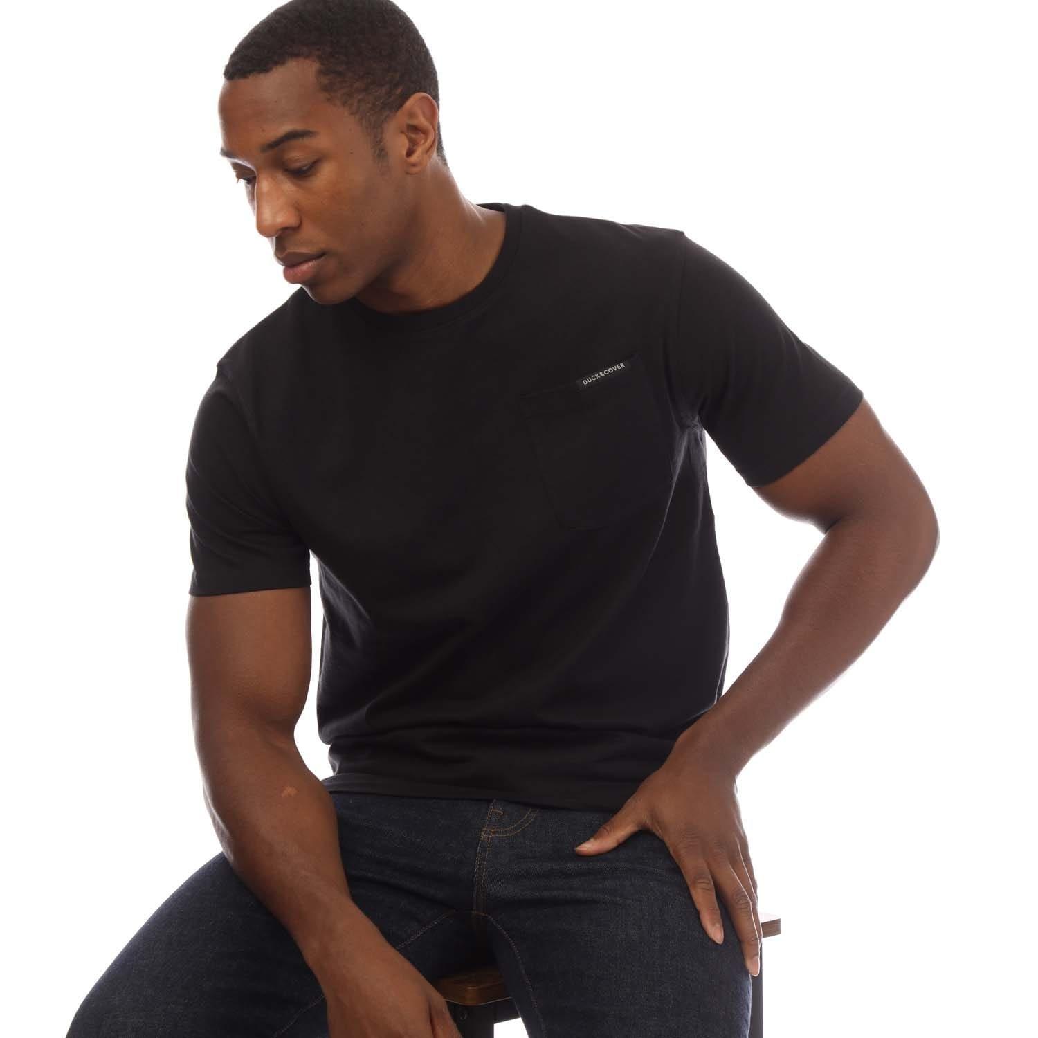 Black - Duck and Cover - Treymere T-Shirt - 4